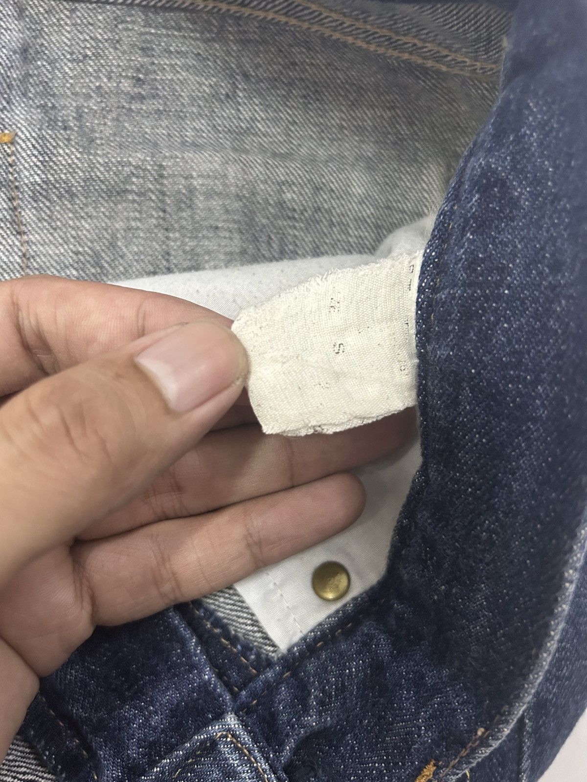 Japanese Brand Vintage Japanese Archives Denim Slim Fits Regular Jeans Size US 32 / EU 48 - 14 Thumbnail