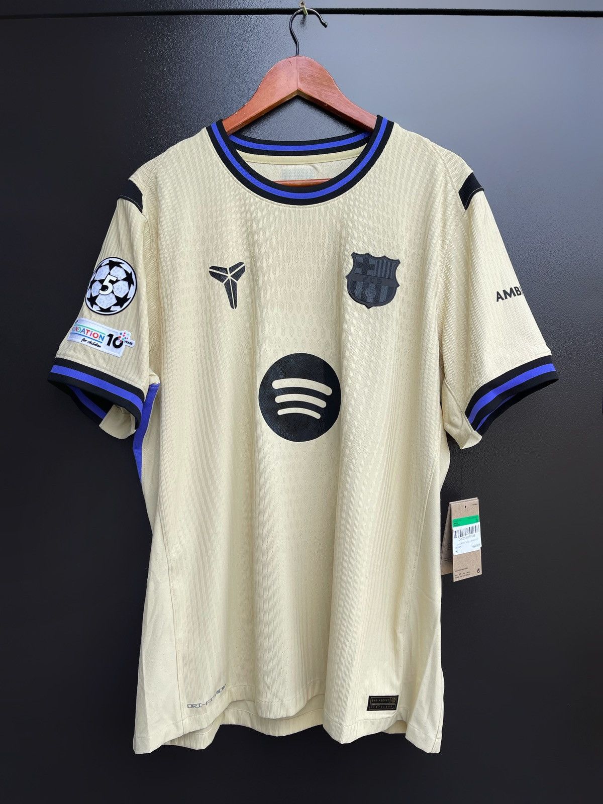 Nike 25/26 FC BARCELONA x Kobe Away Jersey LEWANDOWSKI #9 Mamba Size US XL / EU 56 / 4 - 2 Thumbnail
