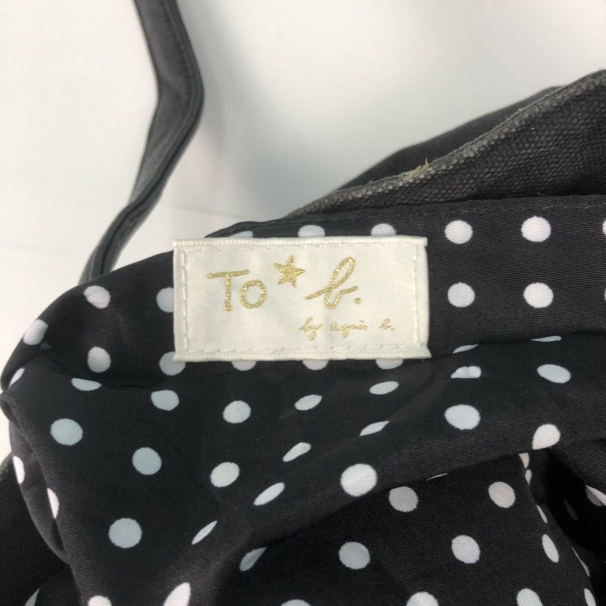 agnes b. AGNES B. TO BE STAR CANVAS TOTE BAG Size ONE SIZE - 11 Thumbnail