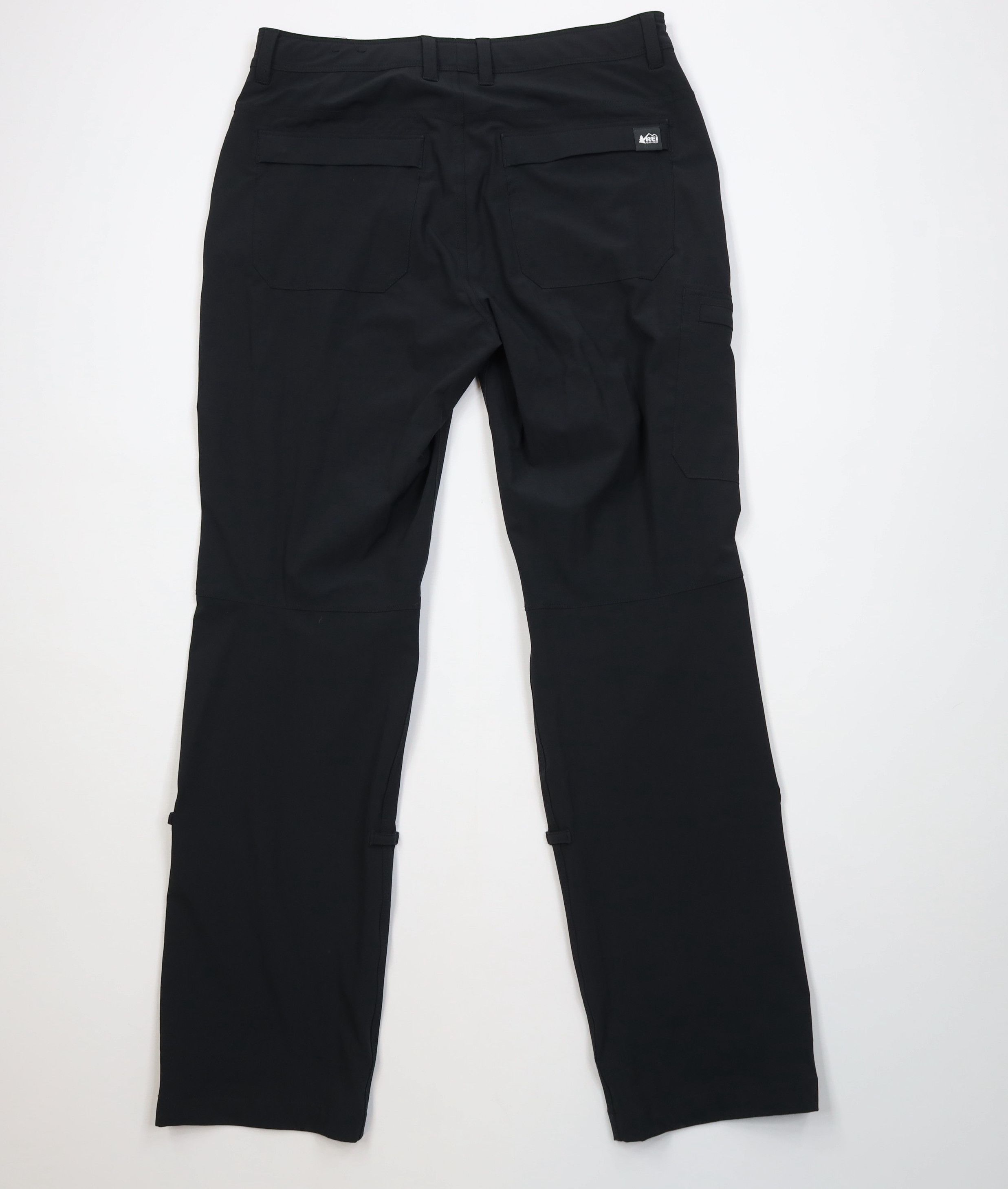 Rei REI Adjustable Cuff Stretch Trekking Hiking Pants Black Size 32" / US 10 / IT 46 - 12 Thumbnail