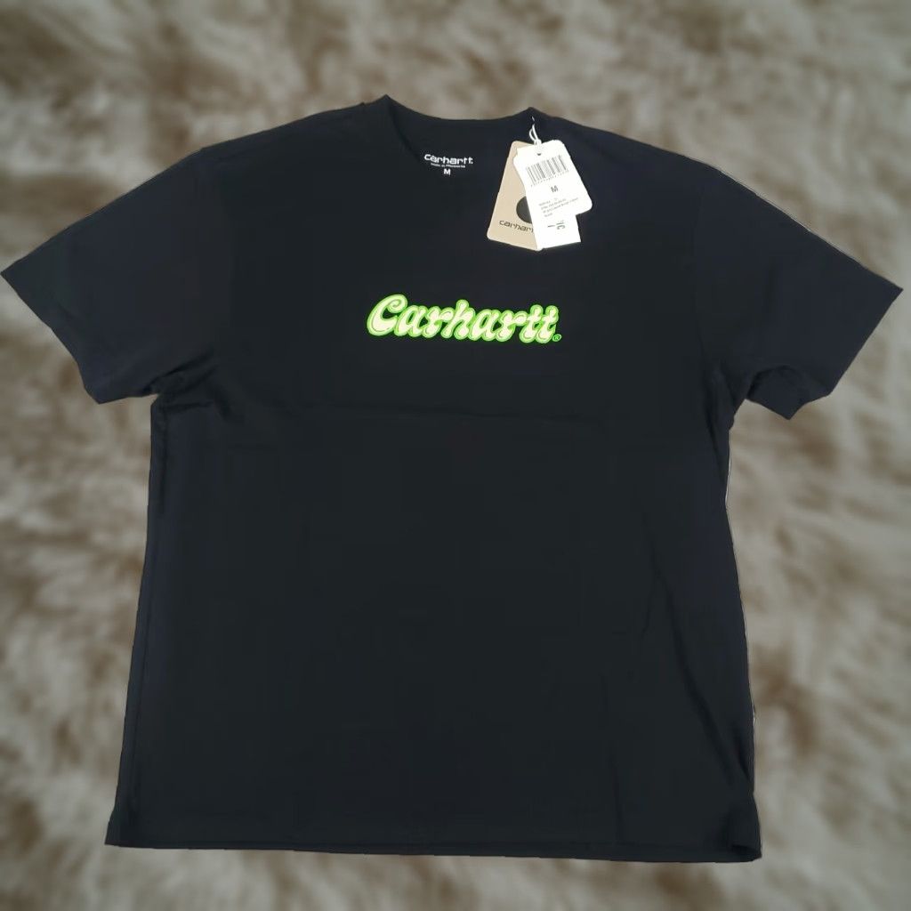Carhartt Carhartt Womens T Shirt Medium Black Short Sleeve Crew Neck Pullover Casual Cotton Womens Size M / US 6-8 / IT 42-44 - 1 Thumbnail