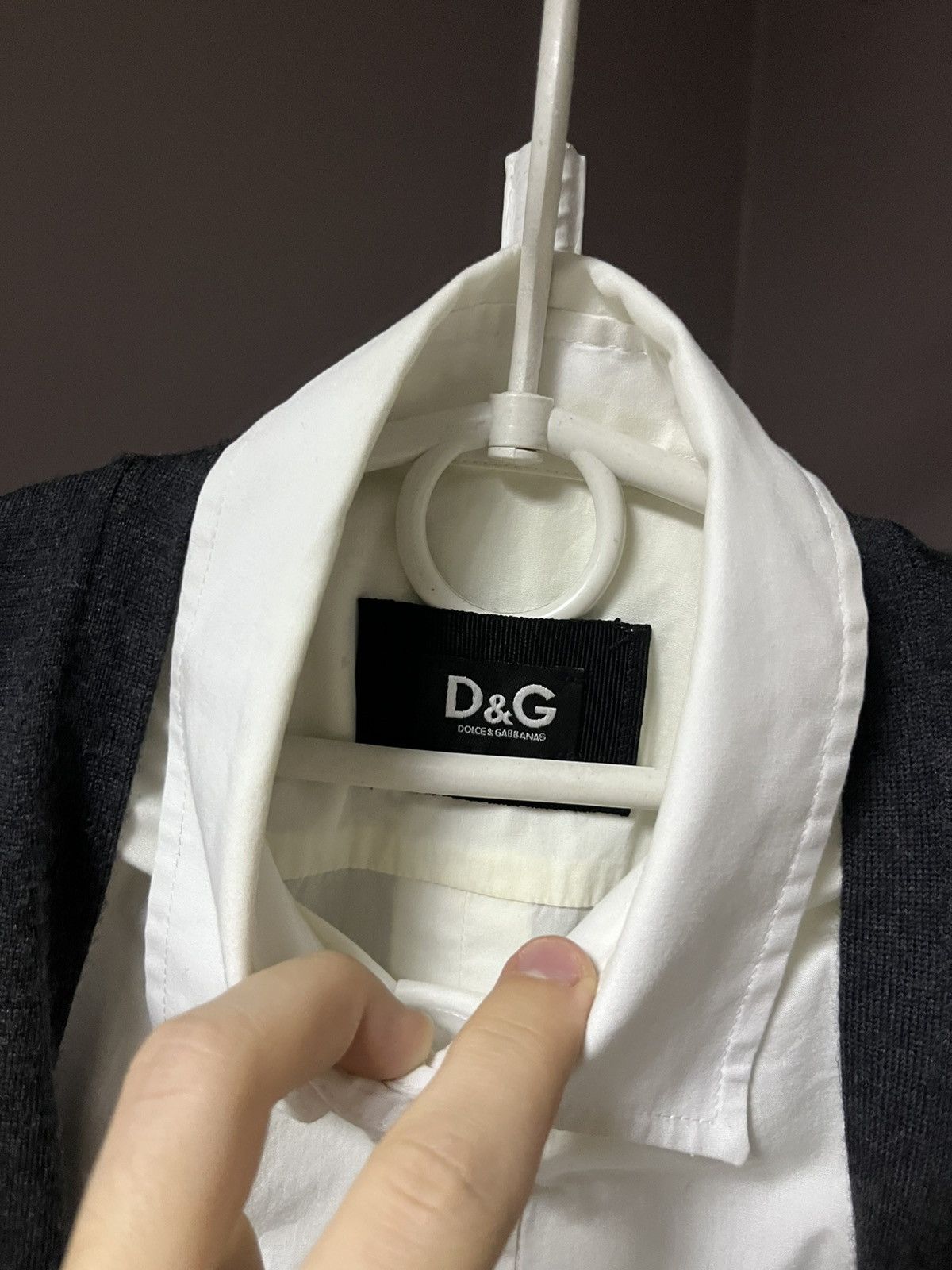Dolce & Gabbana Vintage Dolce Gabbana Sweater Shirt + Wool Vest Size S / US 4 / IT 40 - 4 Thumbnail