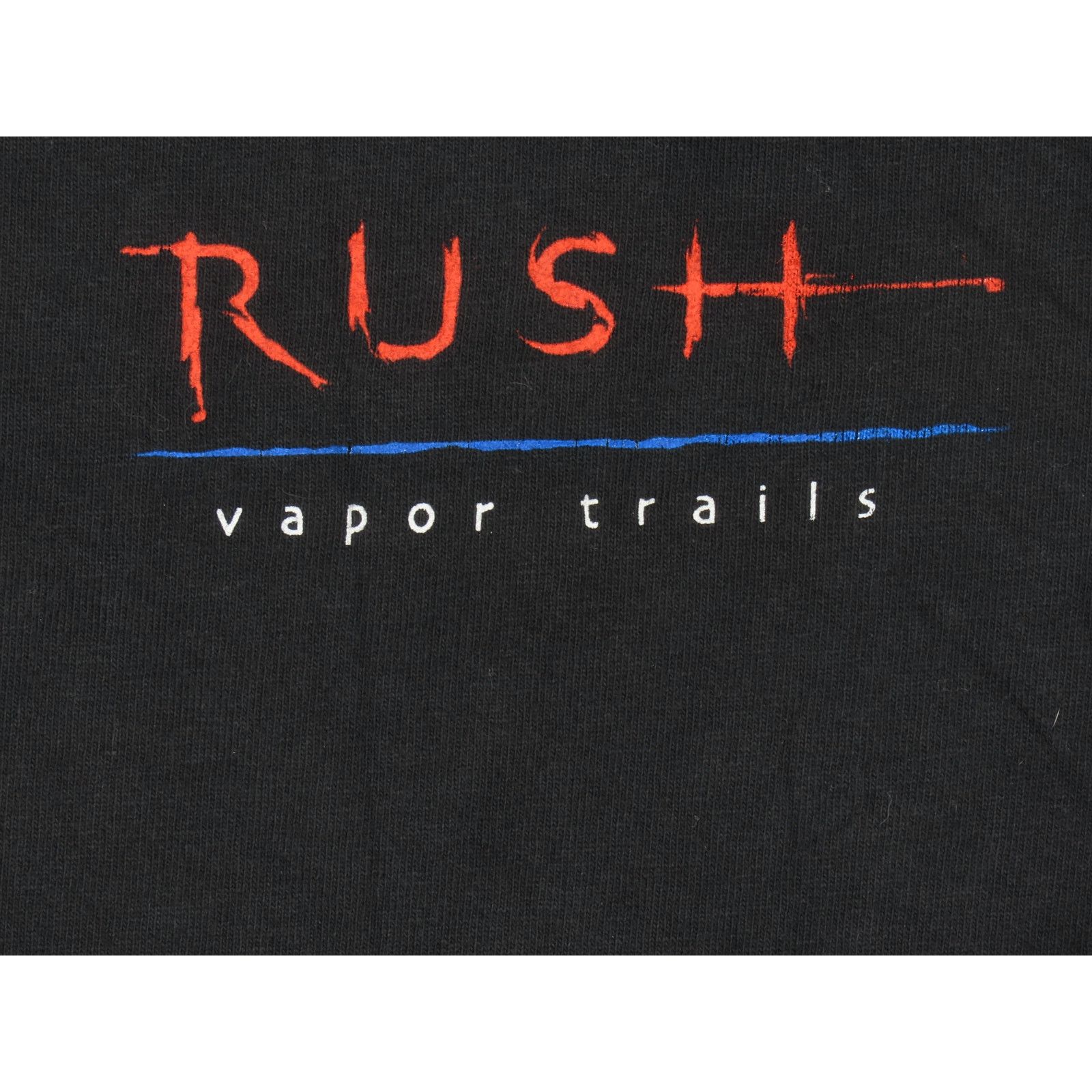 Other Y2K Vintage Rush Vapor Trails Tour 2002 Patch Band T Shirt Size US XL / EU 56 / 4 - 6 Thumbnail