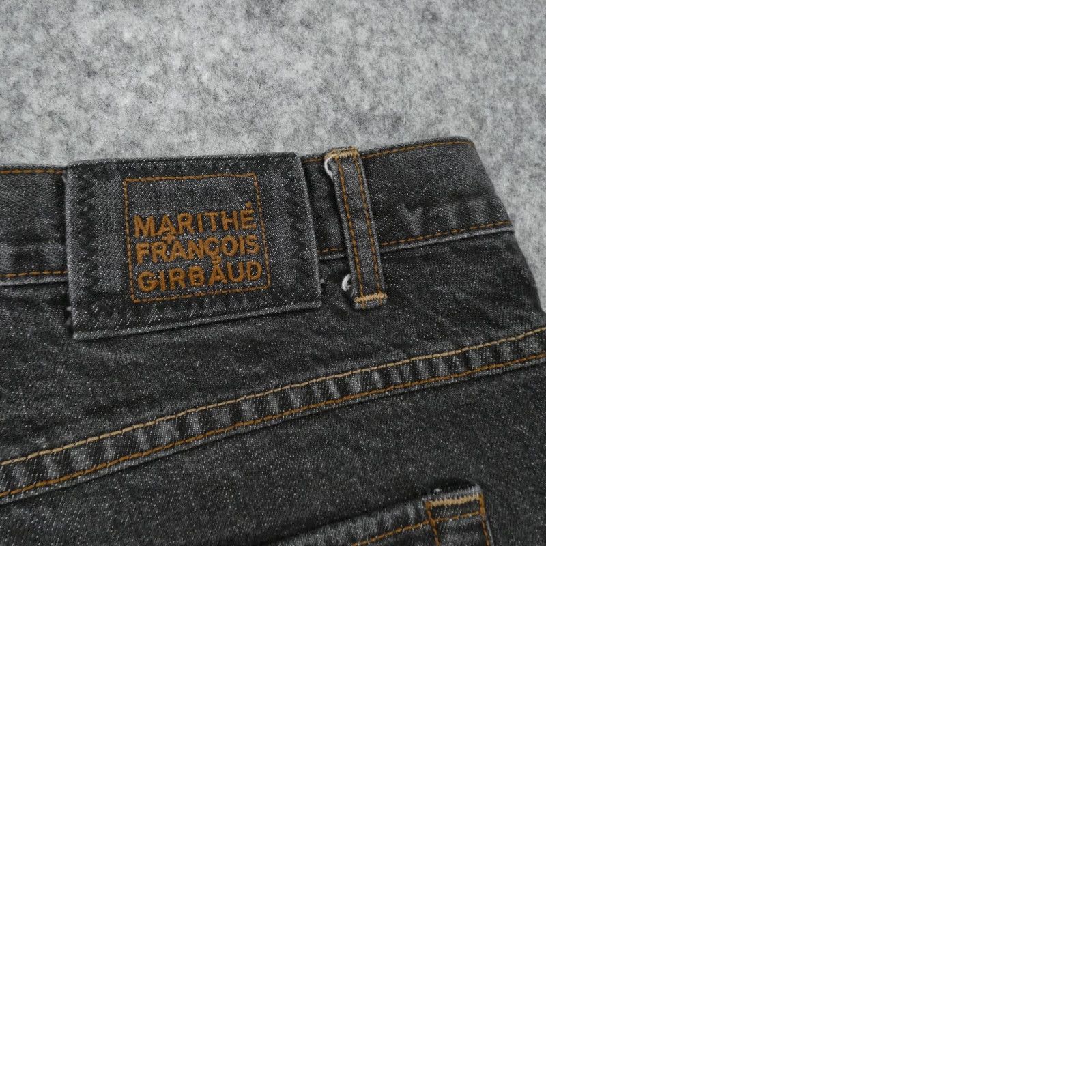 Twisted X Marithe Francois Girbaud Jeans Men 40x25 Blue Gray Twisted Five (Altered) Size US 39 - 10 Thumbnail