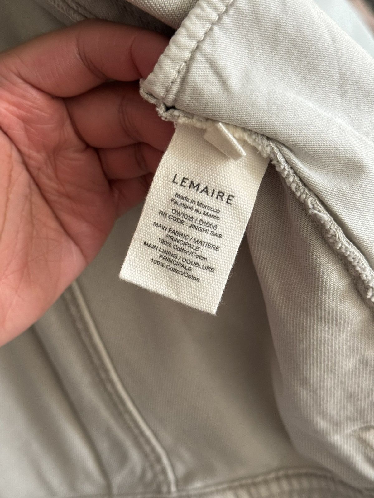Lemaire Snowy Grey Collared Vest Size US S / EU 44-46 / 1 - 6 Thumbnail