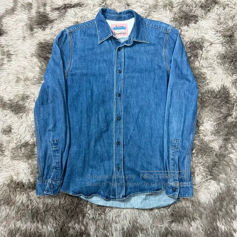 Acne Studios Acne Studios Denim Shirt Jacket Size US S / EU 44-46 / 1 - 1 Thumbnail