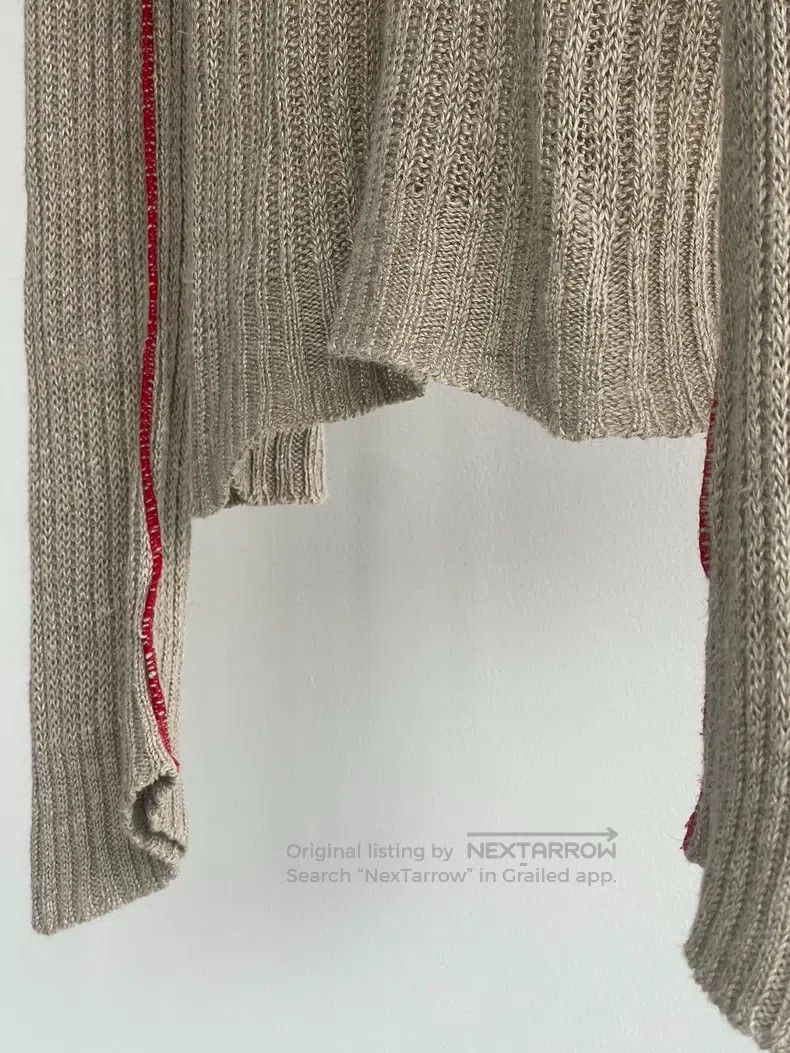 Junya Watanabe Junya Watanabe Red thread hemmed linen woven robe Size XS / US 0-2 / IT 36-38 - 7 Thumbnail