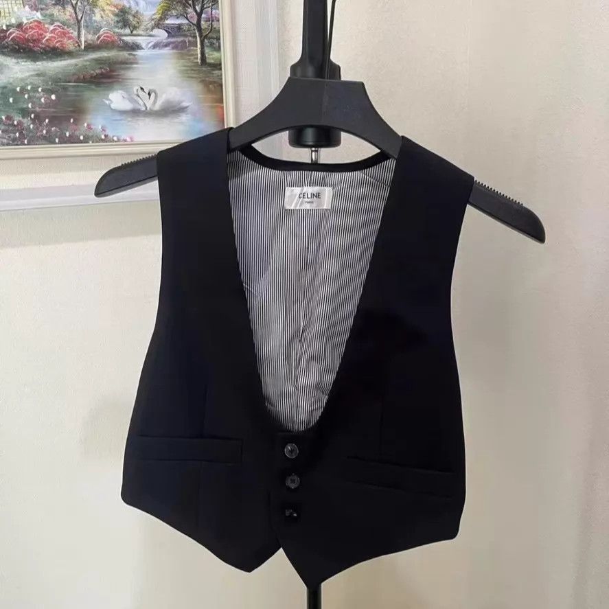 Celine Celine vest 42 Size M / US 6-8 / IT 42-44 - 1 Thumbnail