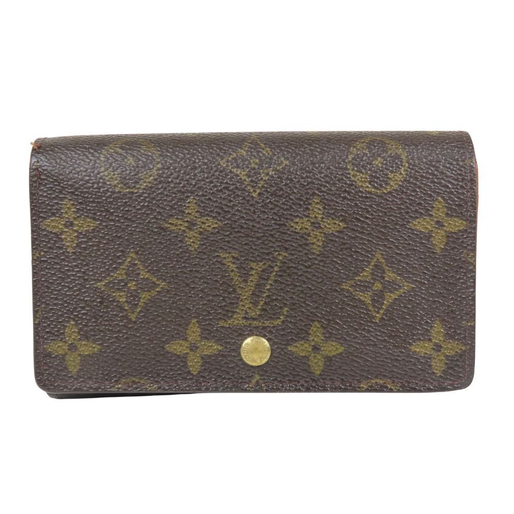 Louis Vuitton Louis Vuitton Louis Vuitton Portefeuille Tresor Monogram Bifold Wallet Canvas Short Wallet M61736 Size ONE SIZE - 1 Thumbnail
