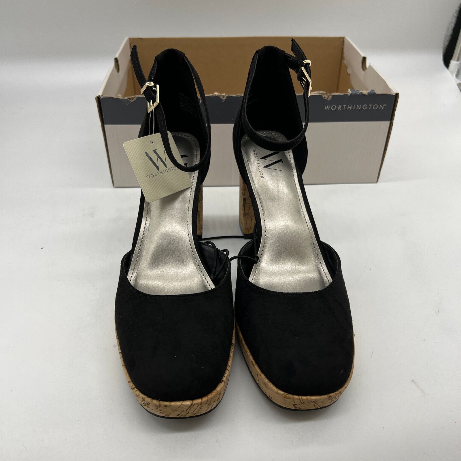 Other Worthington Womens Panama Block Heel Pumps Size US 8.5 / IT 38.5 - 3 Thumbnail