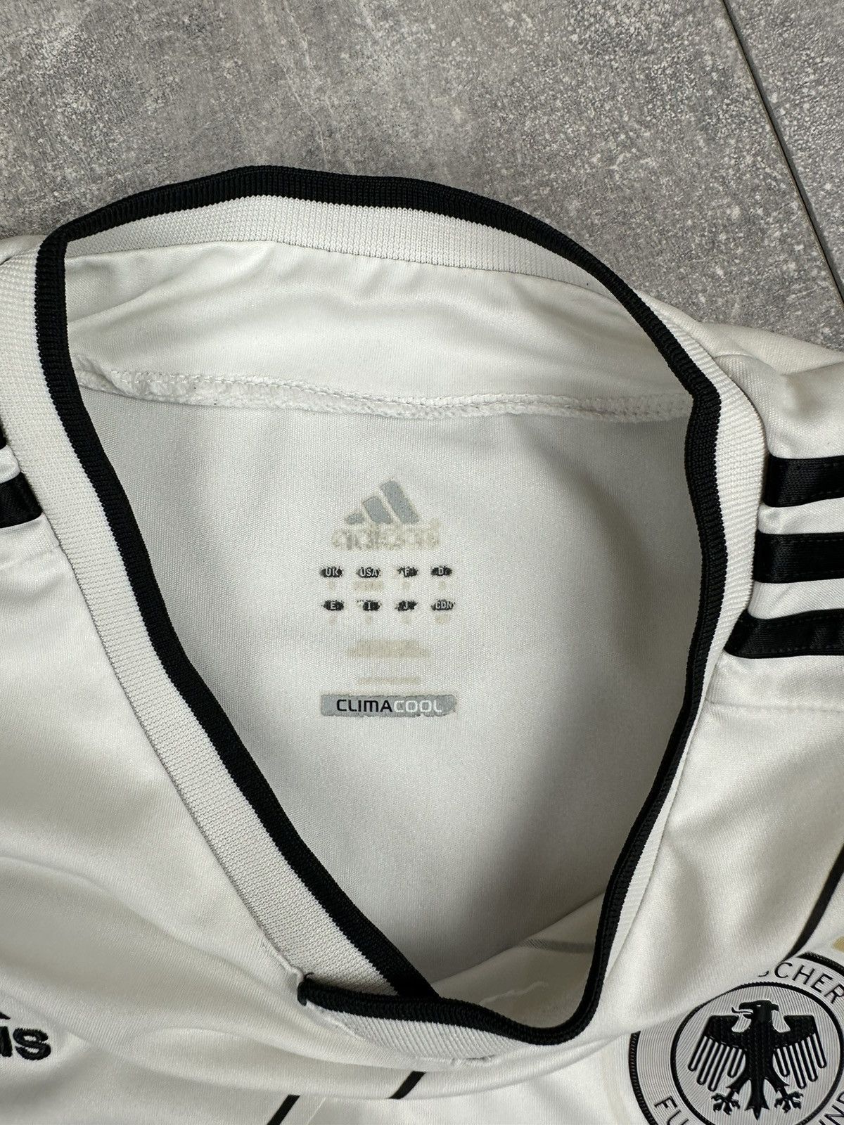 Adidas Adidas Deutscher Fussball Bund Home Soccer Football jersey Size US S / EU 44-46 / 1 - 9 Thumbnail