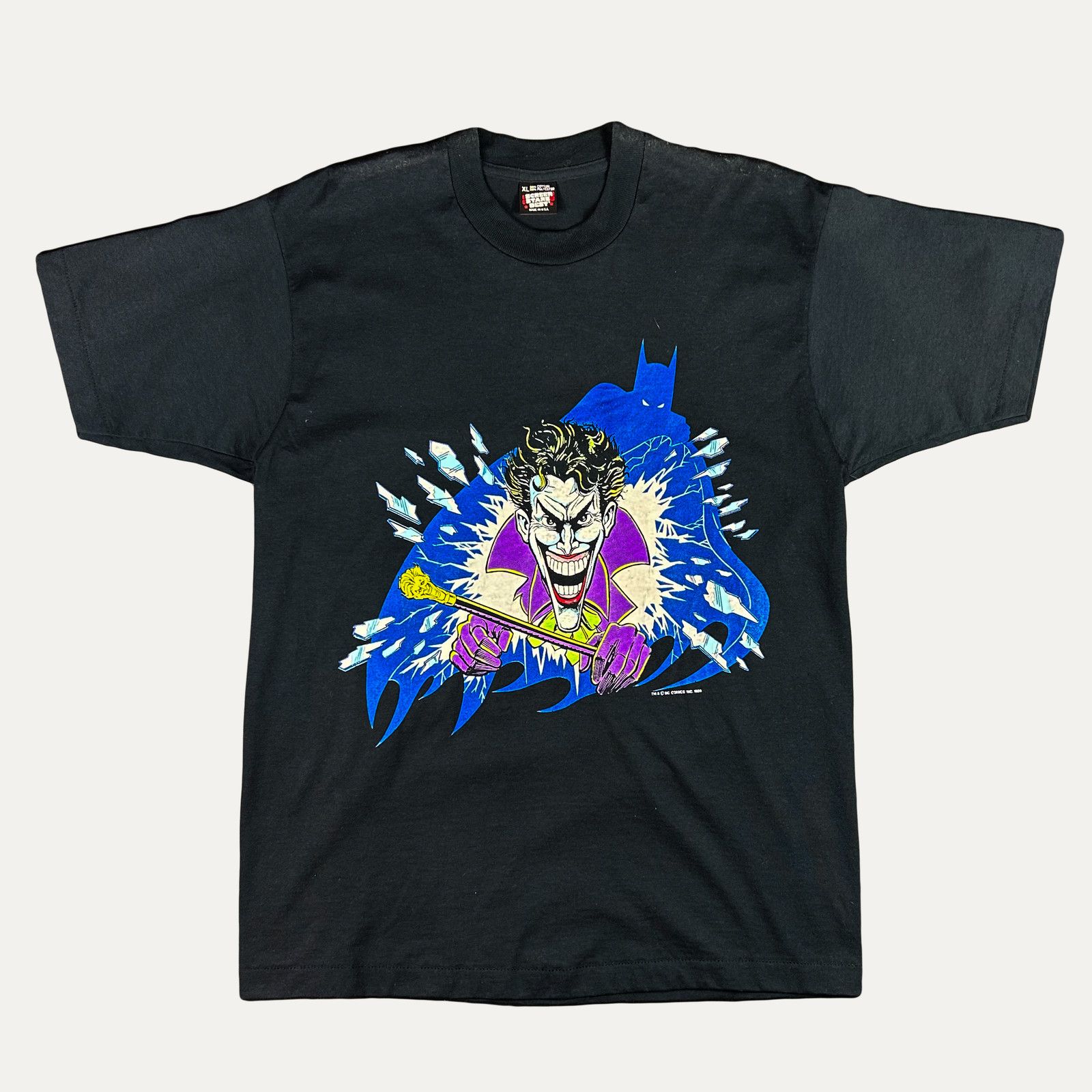 DC Comics × Vintage Vintage 1989 Batman vs Joker Will Rule The 