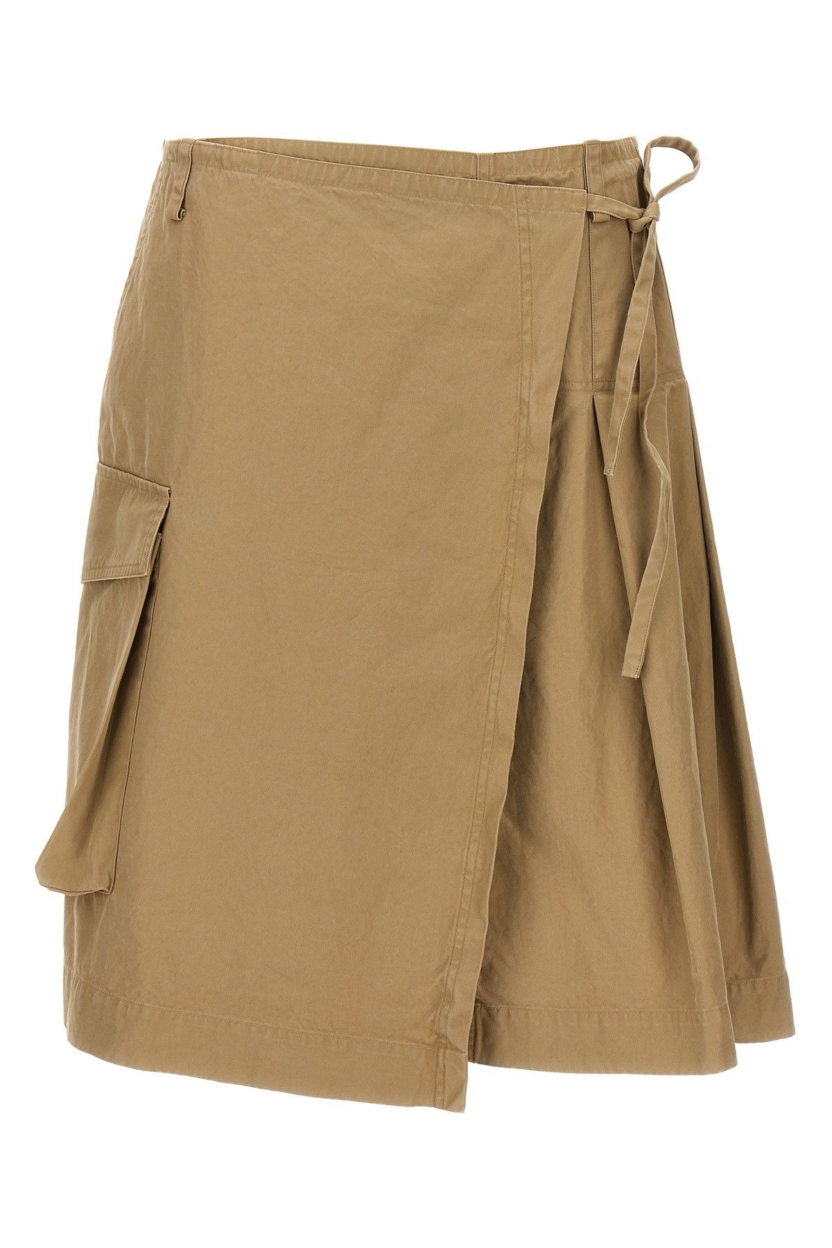 image of Dries Van Noten 'skilt' Skirt in Beige, Women's (Size 28)
