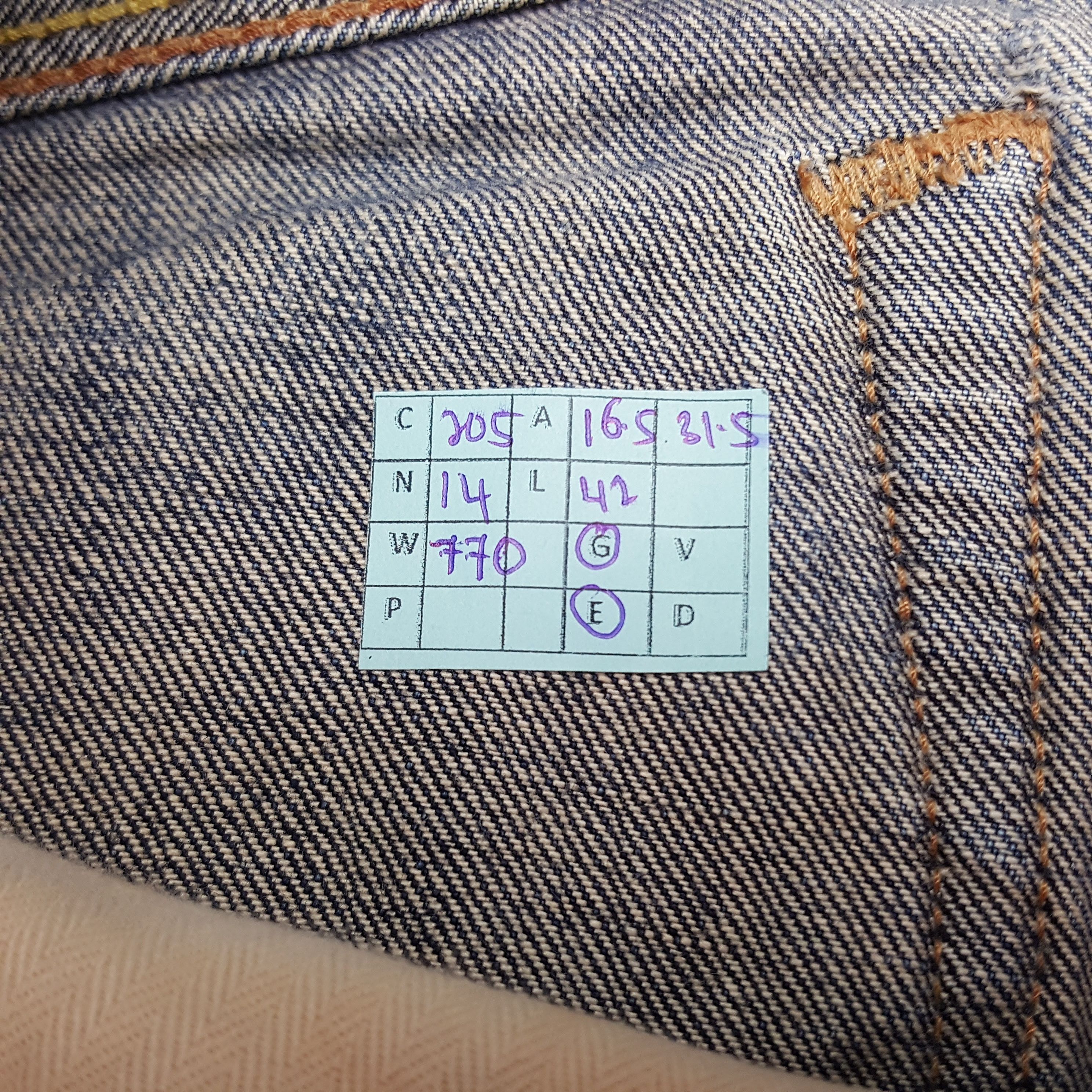 Levi's × Vintage Vintage Levi's Denim Jeans Size US 33 - 13 Thumbnail