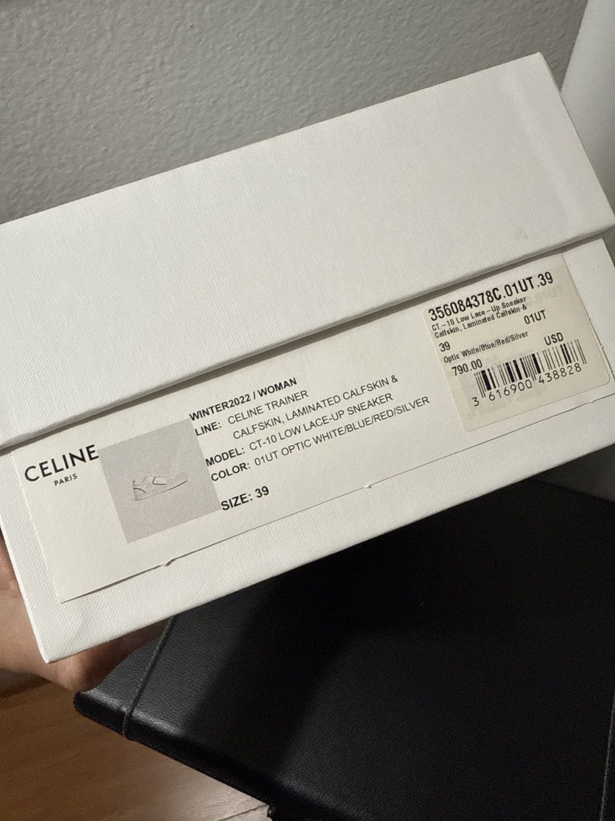 Celine Celine CT-10 Triomphe Sneakers Size US 6 / EU 39 - 7 Thumbnail