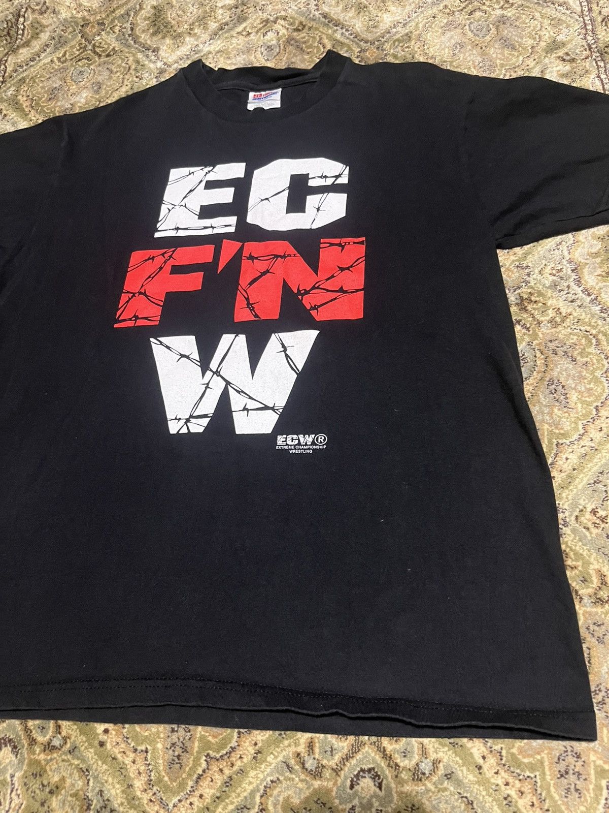 WWE ECW EC FN’ W This Means War Vintage Mens Large Tshirt Size US L / EU 52-54 / 3 - 3 Thumbnail