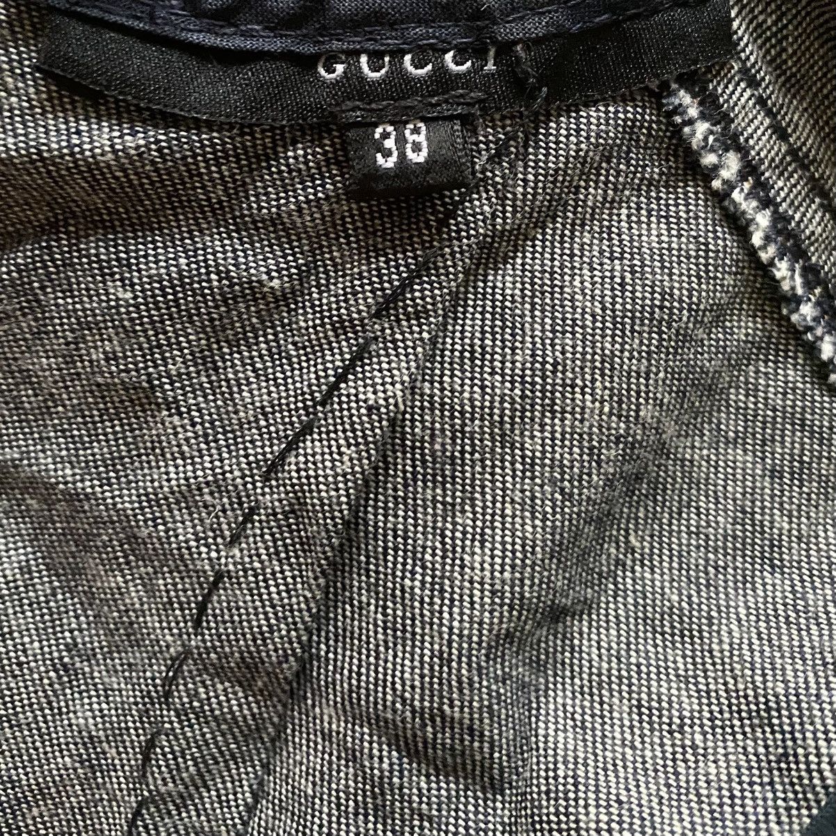 Gucci SS00 Denim Top By Tom Ford Size S / US 4 / IT 40 - 5 Thumbnail