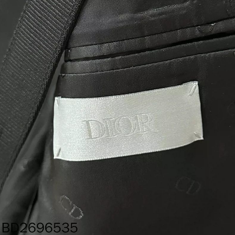 Dior Classic Black Trousers with Strap-2506 Size US 44 / EU 60 - 5 Thumbnail
