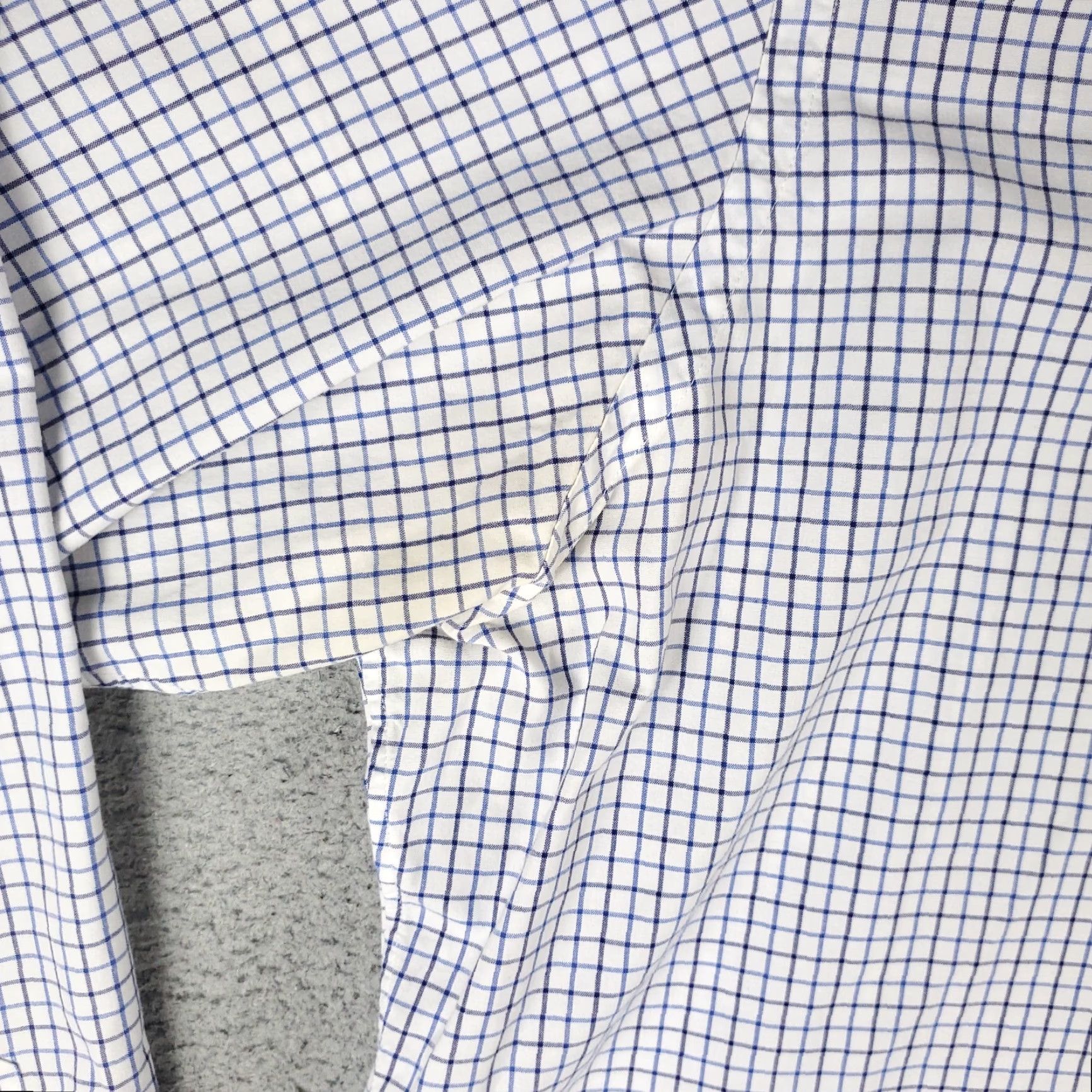 Ralph Lauren Ralph Lauren Casual Button-Up Shirt Mens XL Blue White Check Long Sleeve Size US XL / EU 56 / 4 - 3 Thumbnail