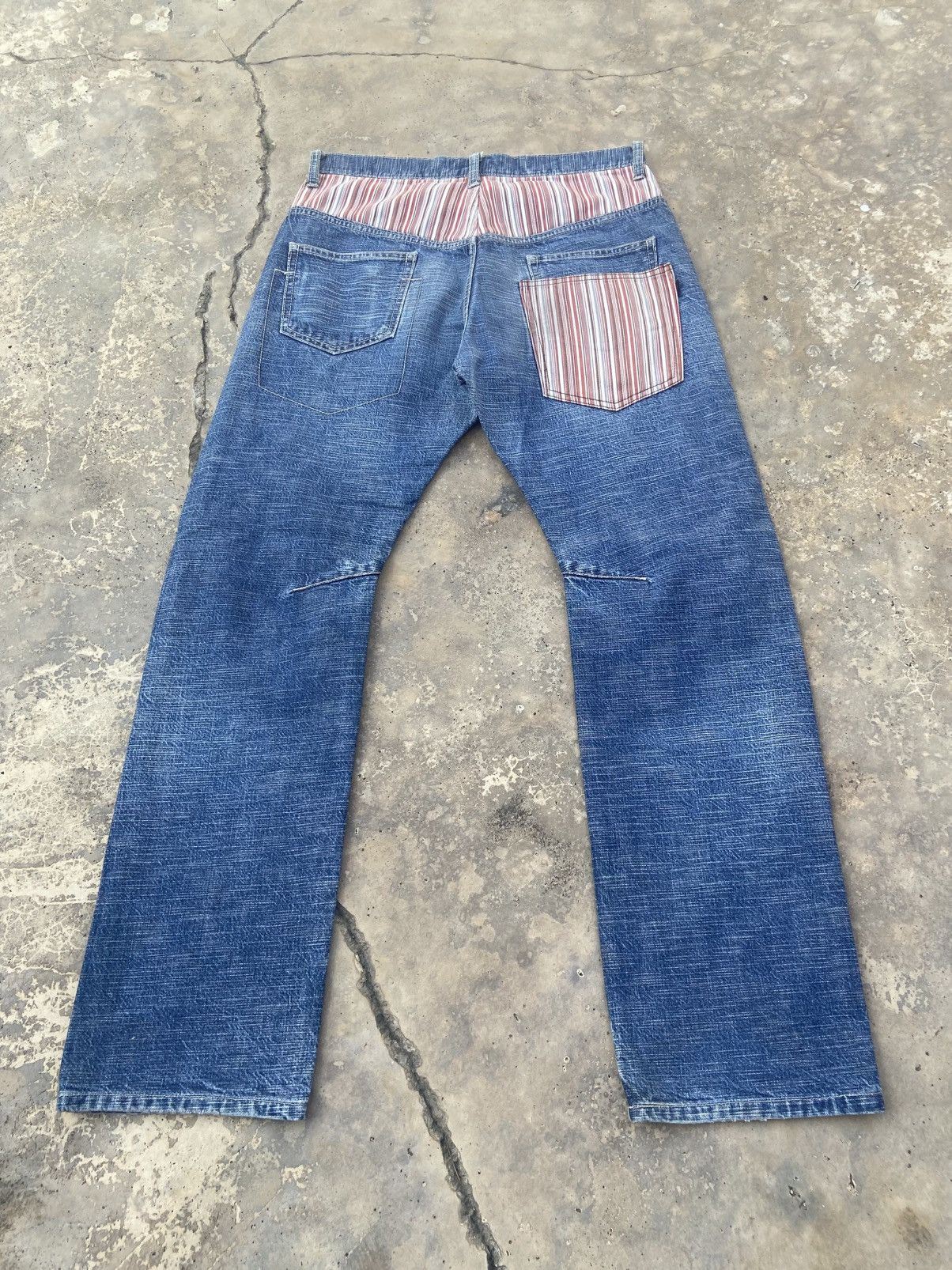 Japanese Brand Wild Khakis Denim Pant Size US 31 - 2 Thumbnail