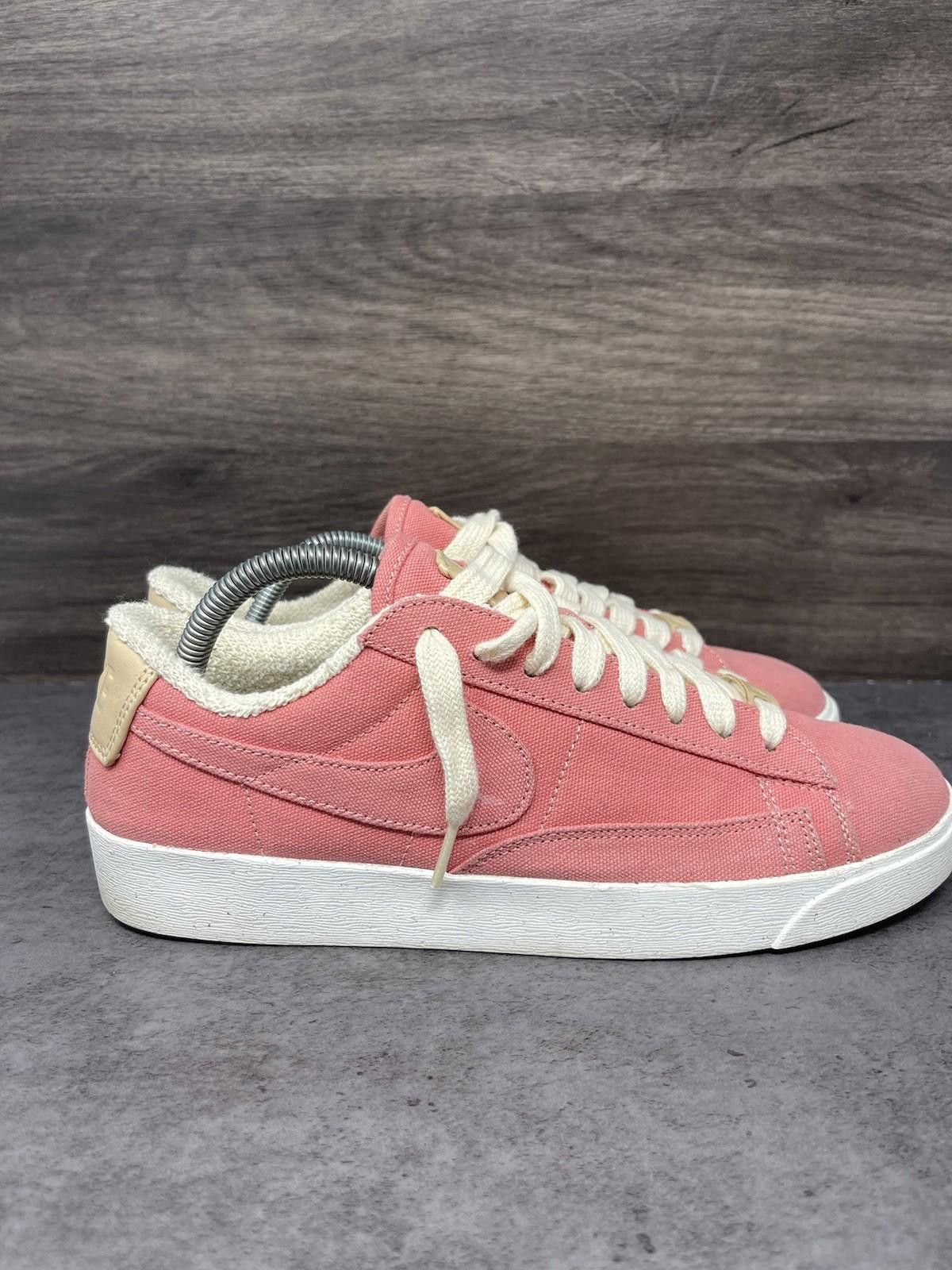 Nike Nike Blazer LX Low Sneakers Womens Size 8.5 Pink Canvas Size US 8.5 / IT 38.5 - 5 Thumbnail