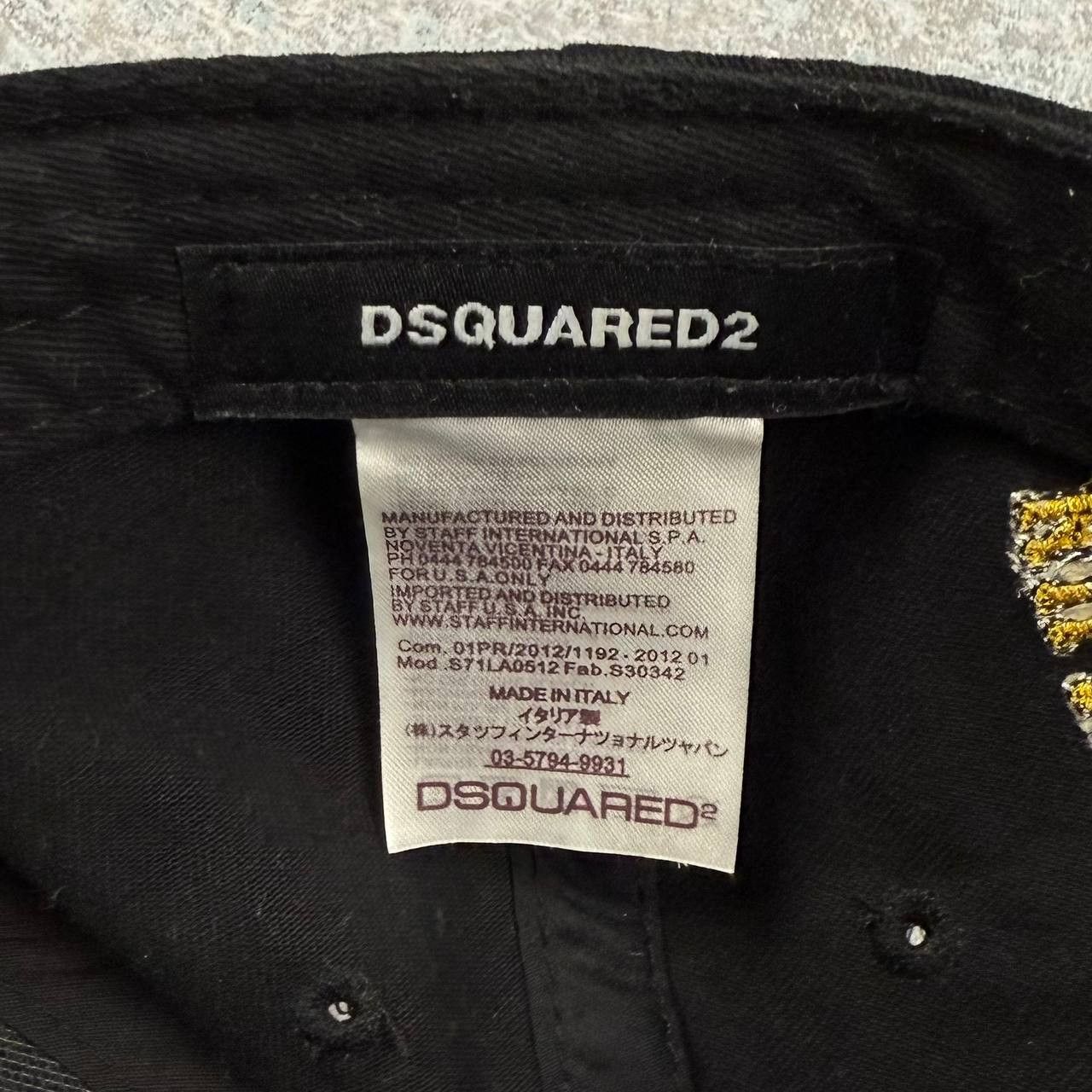 Dsquared2 Dsquared2 Fight For Freedom Distressed Cap Size ONE SIZE - 7 Thumbnail