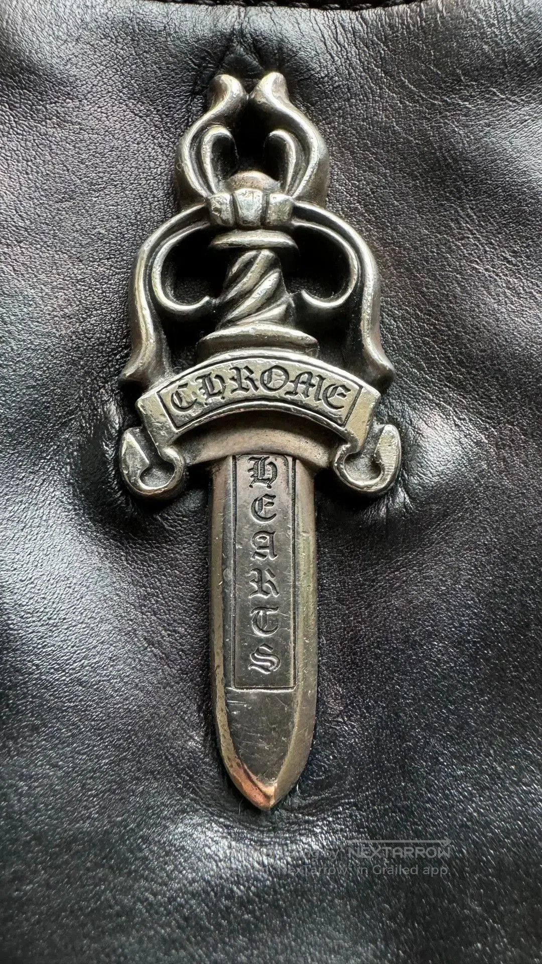 Chrome Hearts chrome hearts dagger leather clutch bag. Size ONE SIZE - 7 Thumbnail