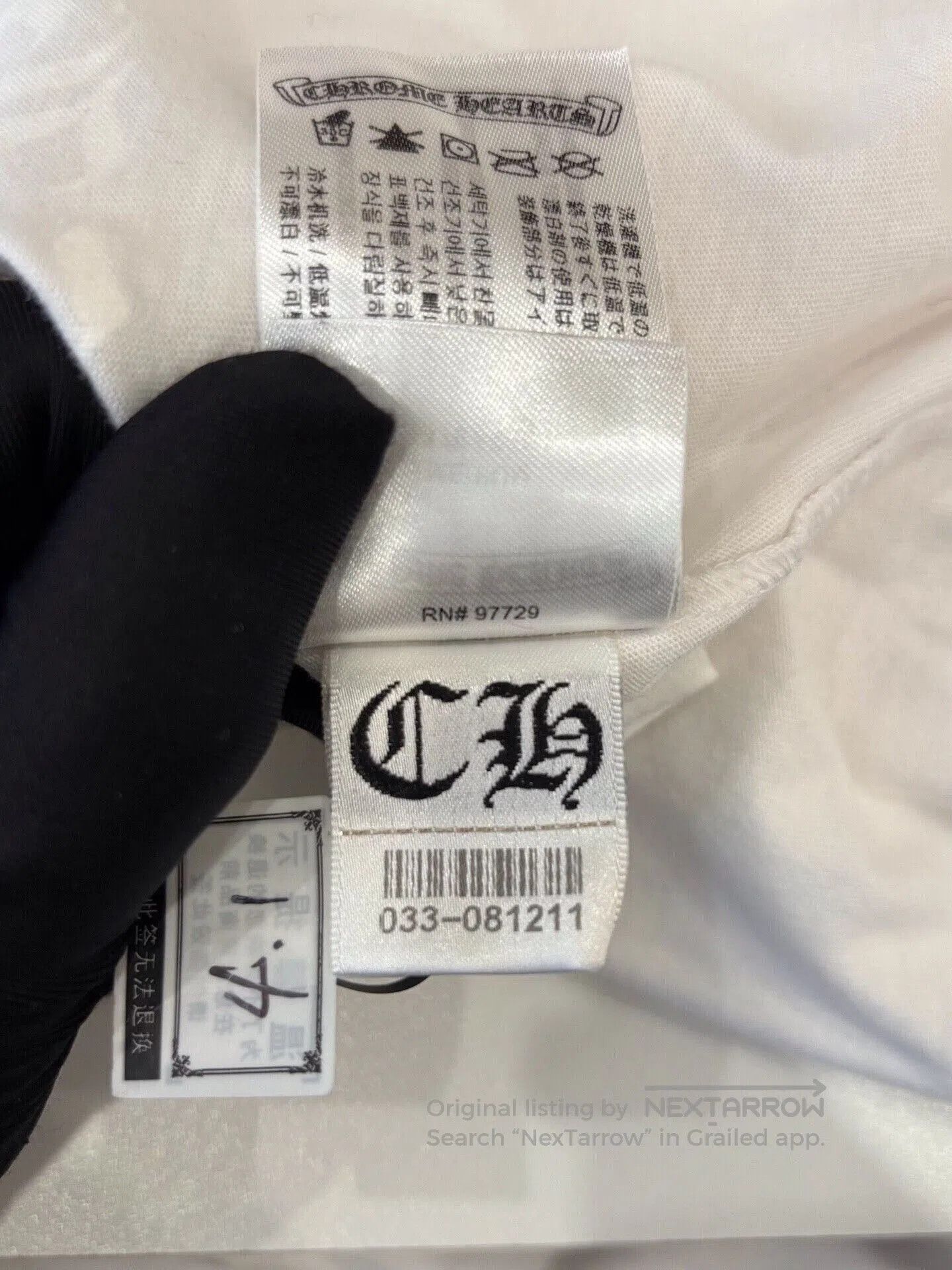 Chrome Hearts Chrome Hearts LA Limited Men's White Hoodie. Size US M / EU 48-50 / 2 - 7 Thumbnail
