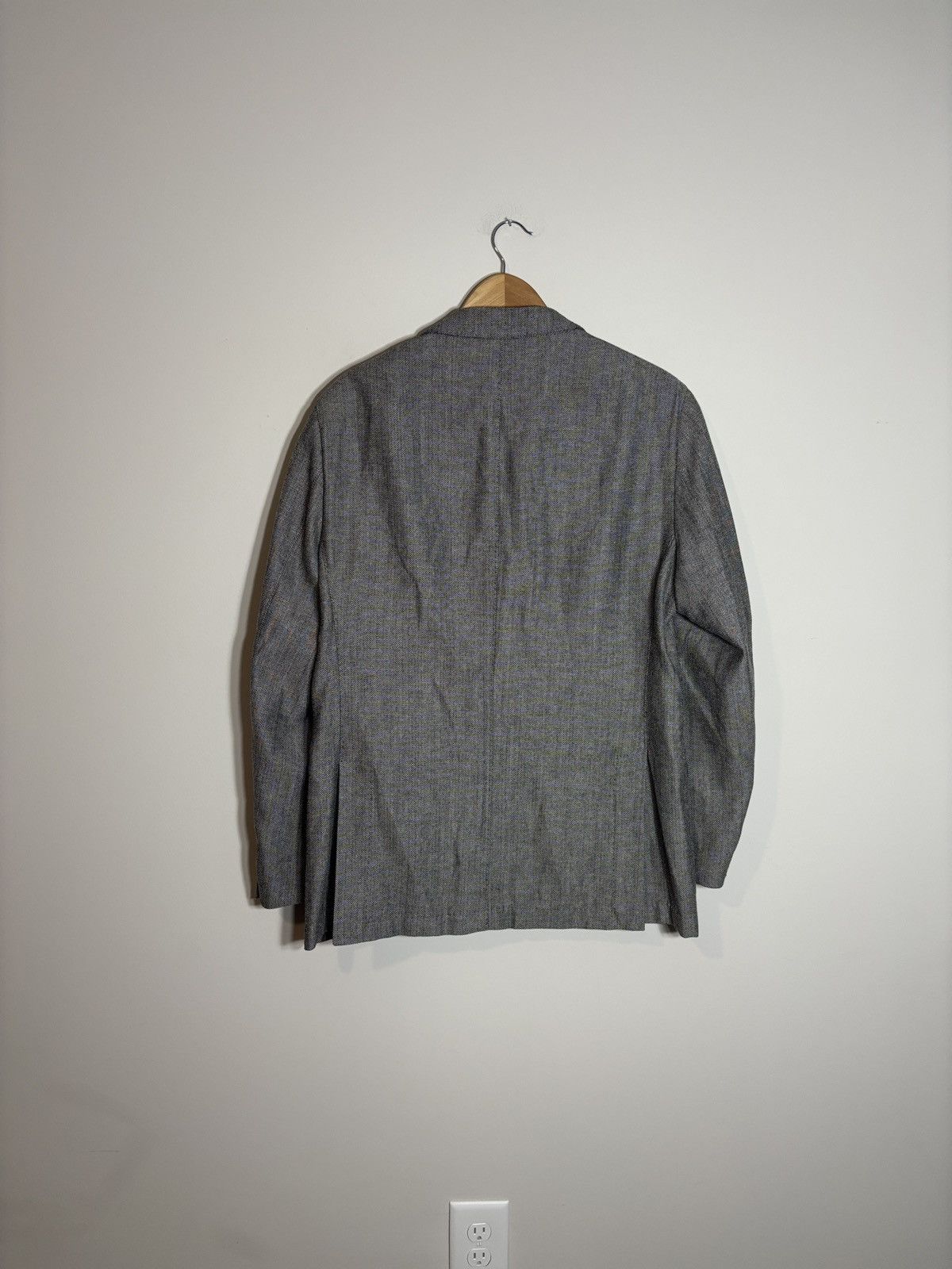 Brooks Brothers Brooks Brothers Red Fleece Grey Herringbone Blazer 44L Size 44L - 5 Thumbnail