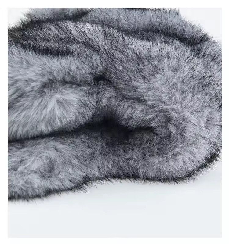 Other Streetwear Fur Fluffy Warm Trapper Russian Hat Size ONE SIZE - 4 Thumbnail