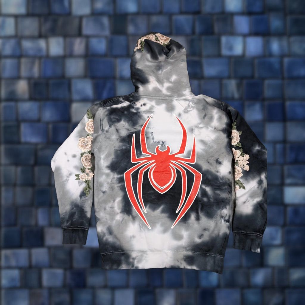 Vintage Marvel Civil Regime Miles Morales Hoodie Mens S Gray Marble Rose Spider New Size US S / EU 44-46 / 1 - 1 Thumbnail