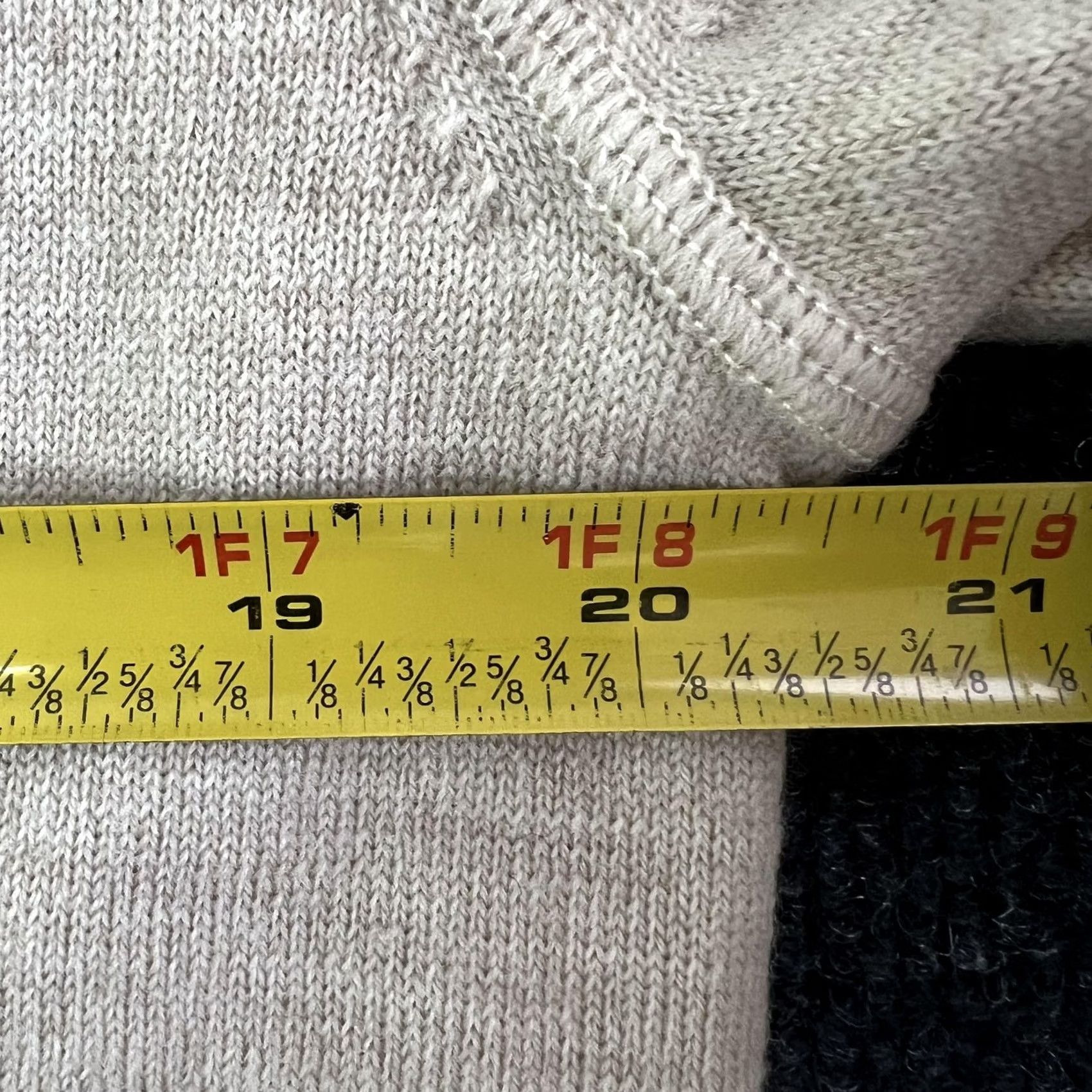 Perry Ellis Perry Ellis Sweater Mens XL Beige Merino Wool Crewneck Tight Knit Pullover Size US XL / EU 56 / 4 - 4 Thumbnail