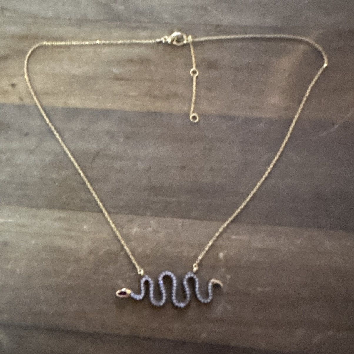 Other 925 rhinestone slithering snake necklace Size ONE SIZE - 5 Thumbnail