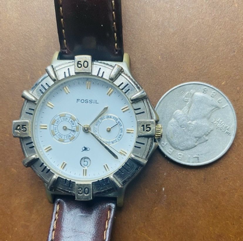 Fossil 1992 FOSSIL CHRONOGRAPH WATCH BQ-8431 Size ONE SIZE - 7 Thumbnail
