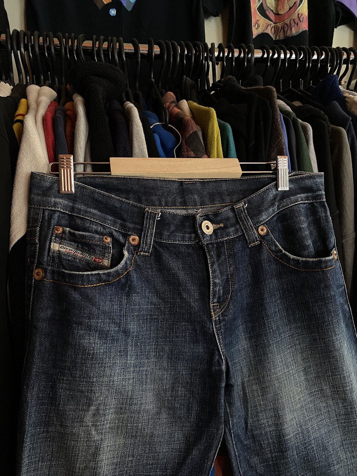 Diesel VINTAGE DIESEL DENIM JEANS Y2k Size 30" / US 8 / IT 44 - 2 Thumbnail