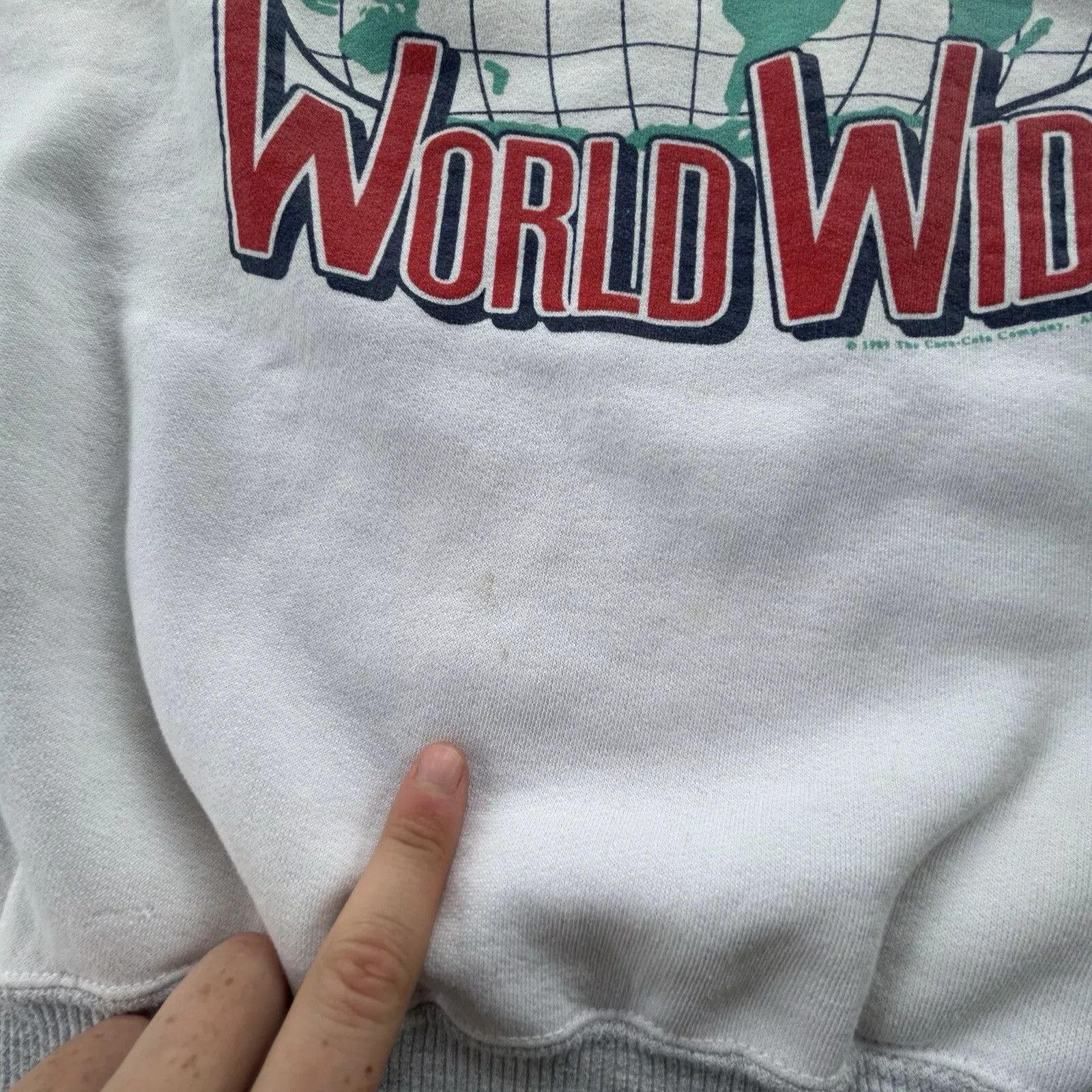 Coca Cola Vintage Coca Cola Sweatshirt Adult Extra Large Size US XL / EU 56 / 4 - 3 Thumbnail