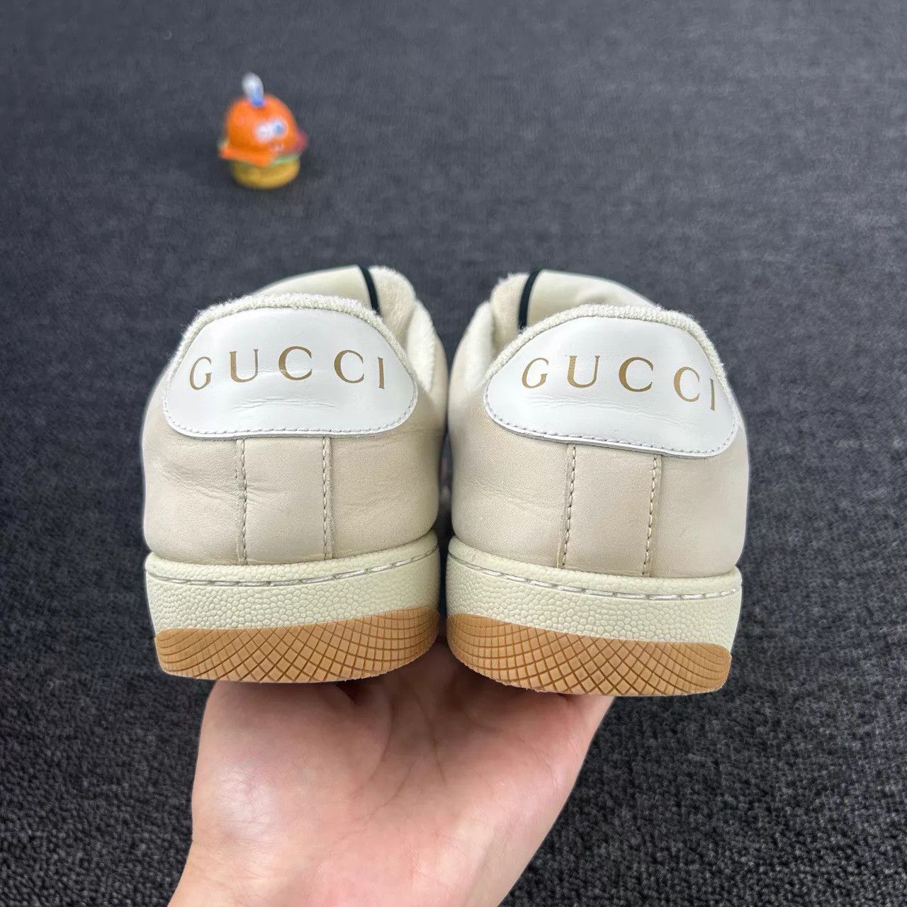 Gucci Gucci Pink & White Distressed Sneakers Women's 36 Size US 5.5 / IT 35.5 - 5 Thumbnail