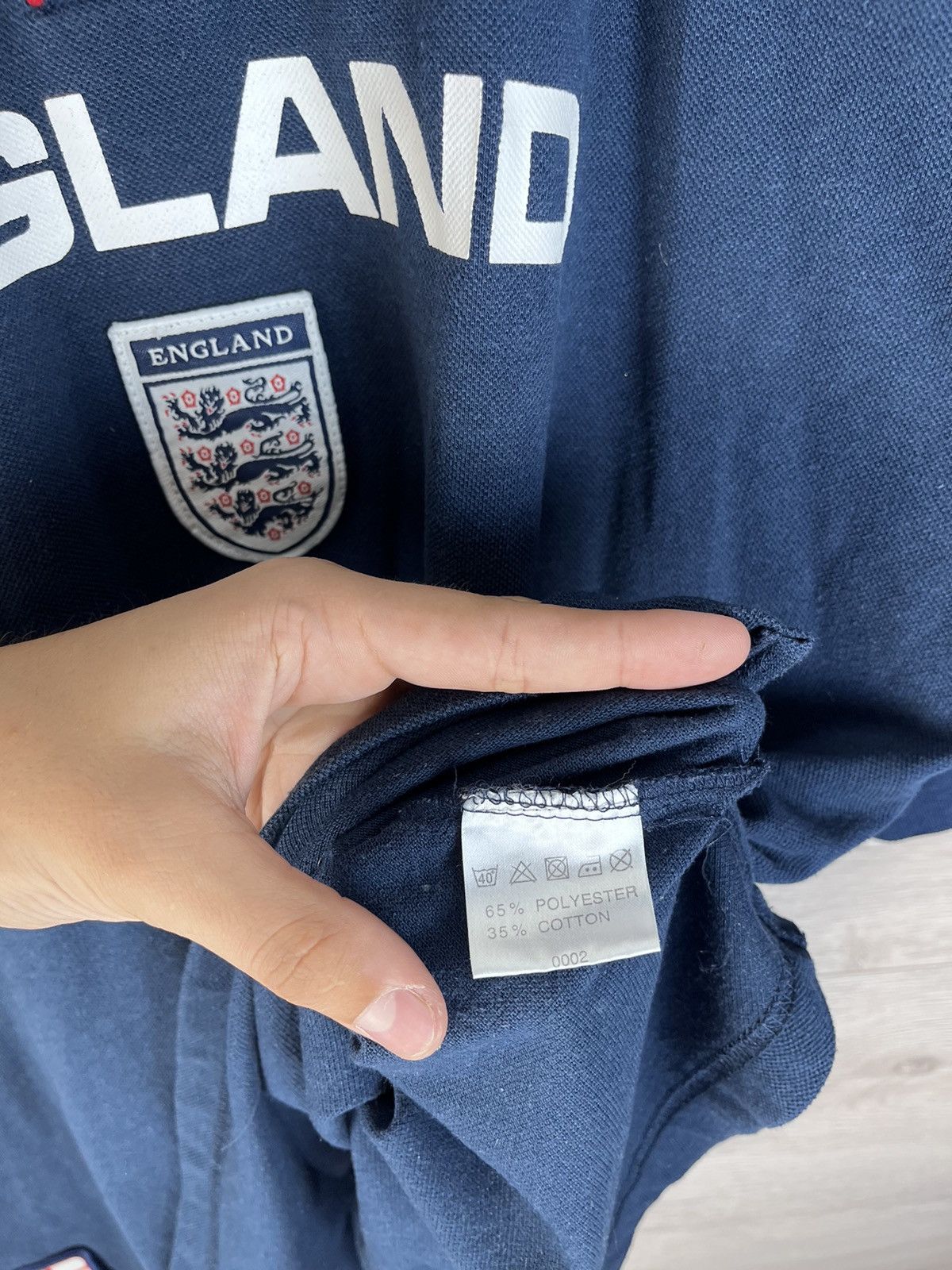 Vintage Vintage men’s soccer polo Admiral England size L Size US L / EU 52-54 / 3 - 7 Thumbnail