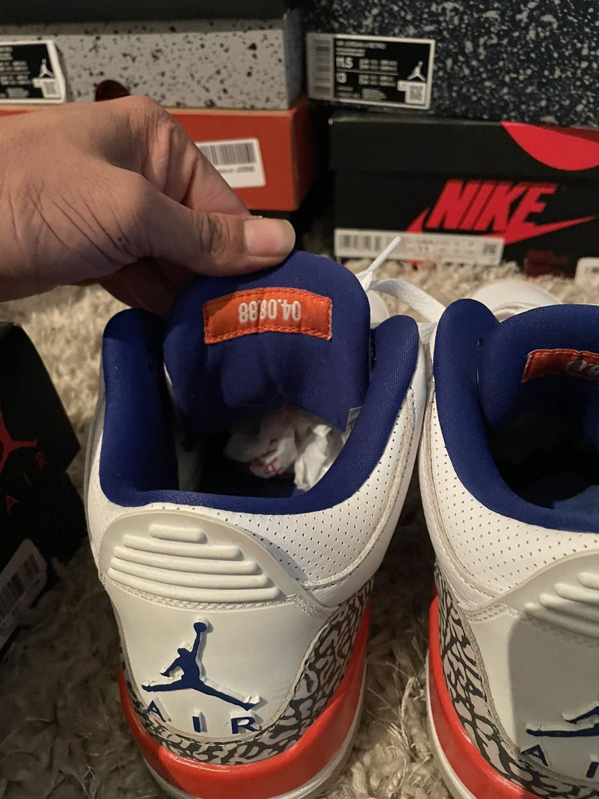 Jordan Brand Jordan 3 Knicks Size US 9 / EU 42 - 8 Thumbnail