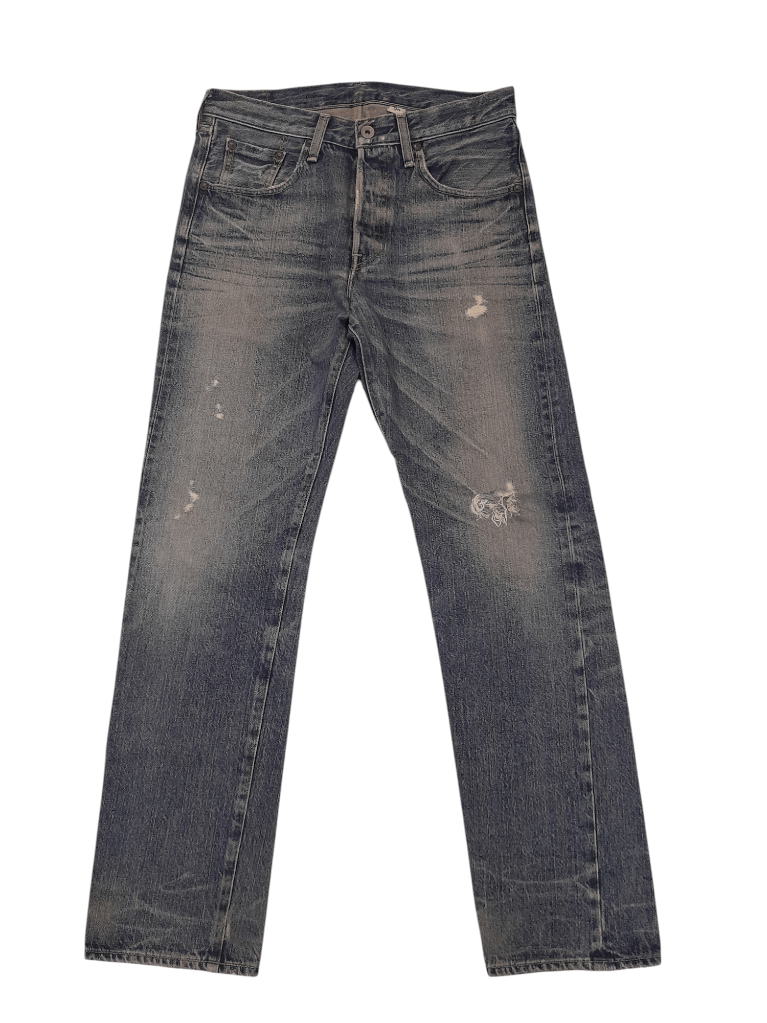 BEAUTY&YOUTH × Designer Heibon Beauty & Youth Hirofumi Selvedge Denim (F479) Size US 30 / EU 46 - 3 Thumbnail