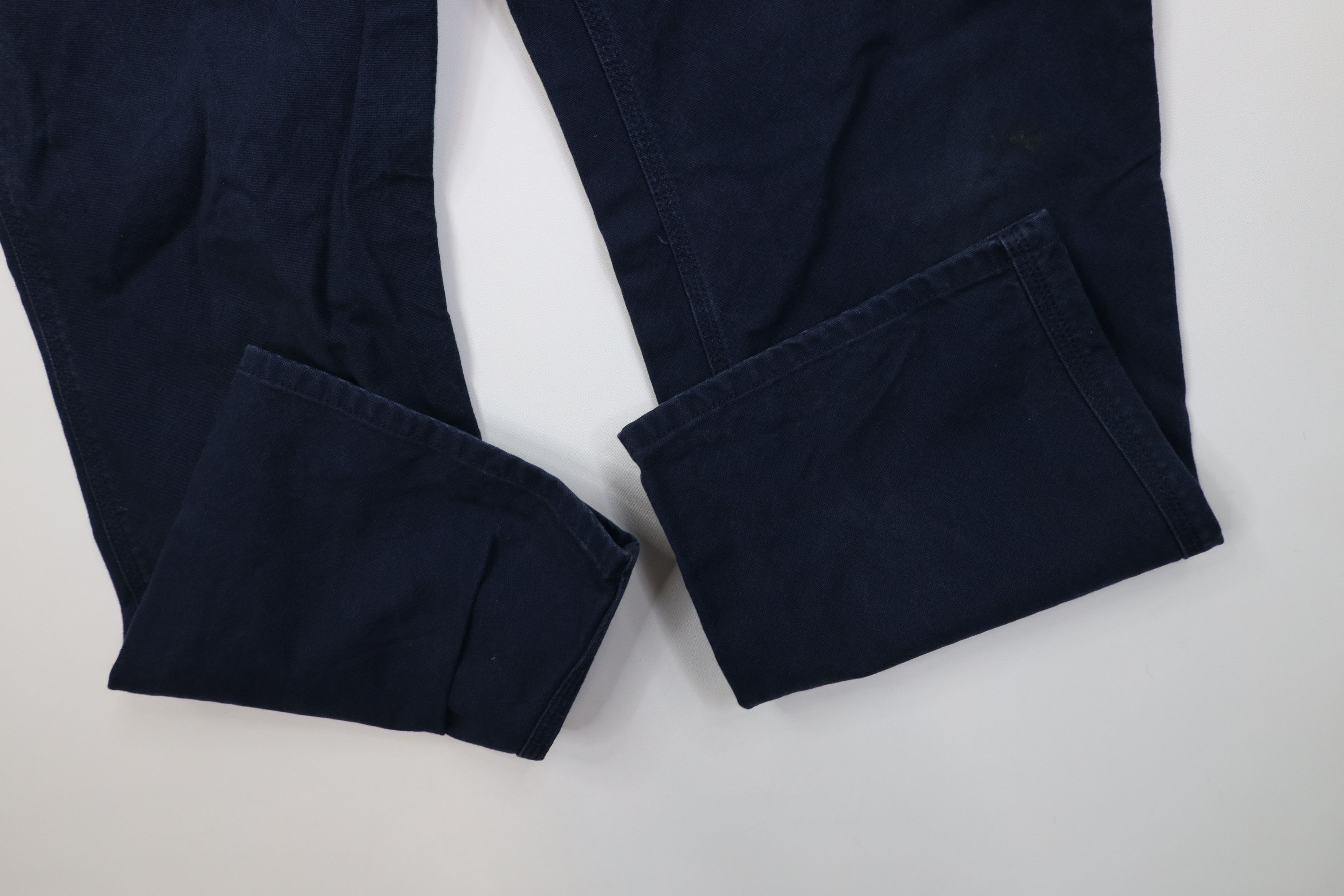 Carhartt Vintage Y2K Carhartt Fit Wide Leg Dungaree Pants Blue Size US 38 / EU 54 - 6 Thumbnail