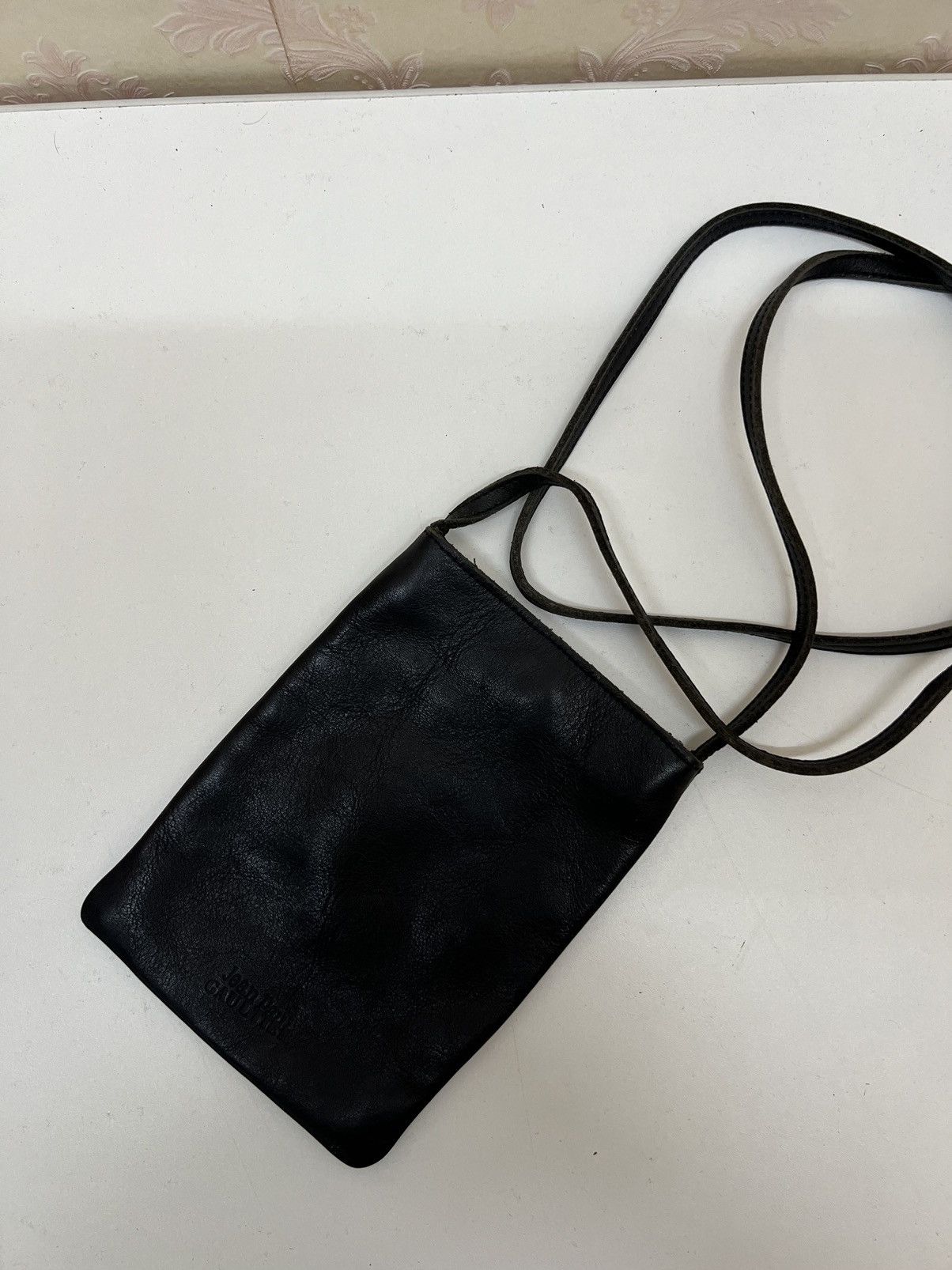 Jean Paul Gaultier Jean Paul Gaultier Leather Sling Bag Size ONE SIZE - 7 Thumbnail