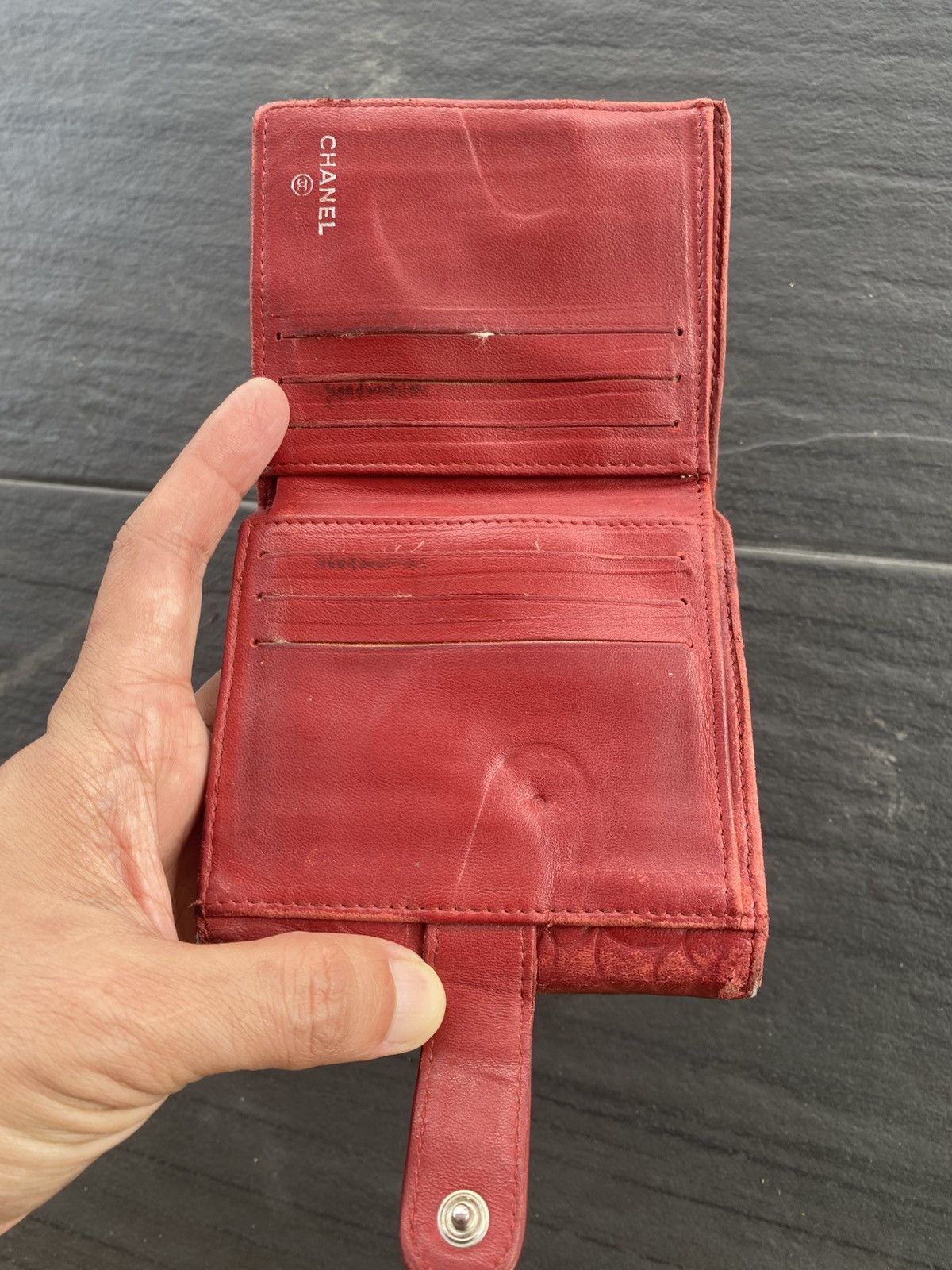 Chanel Authentic Chanel Leather Wallet Size ONE SIZE - 7 Thumbnail