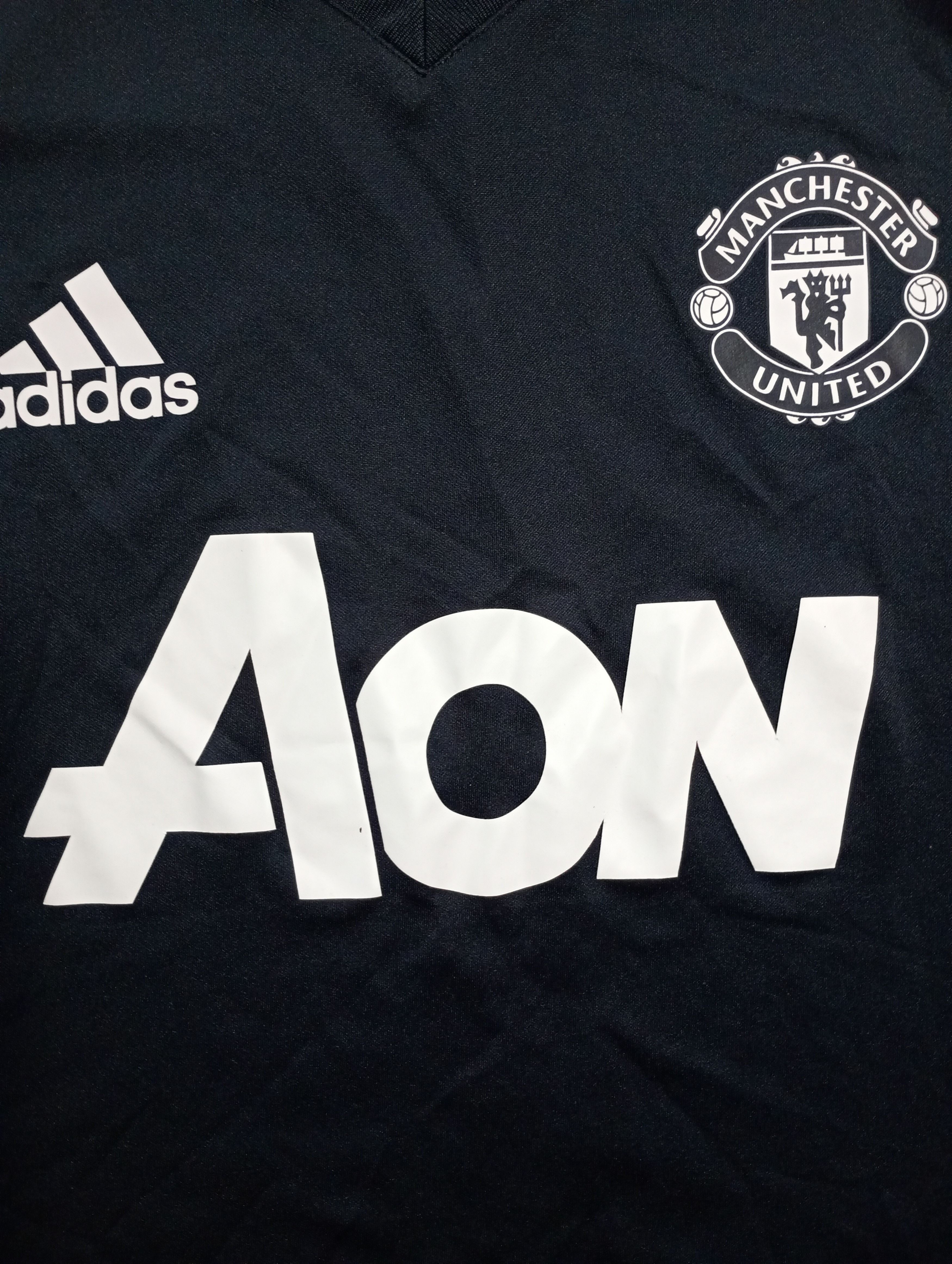 Adidas Adidas Manchester United Training Jersey 2017-2018 Size US XL / EU 56 / 4 - 8 Thumbnail