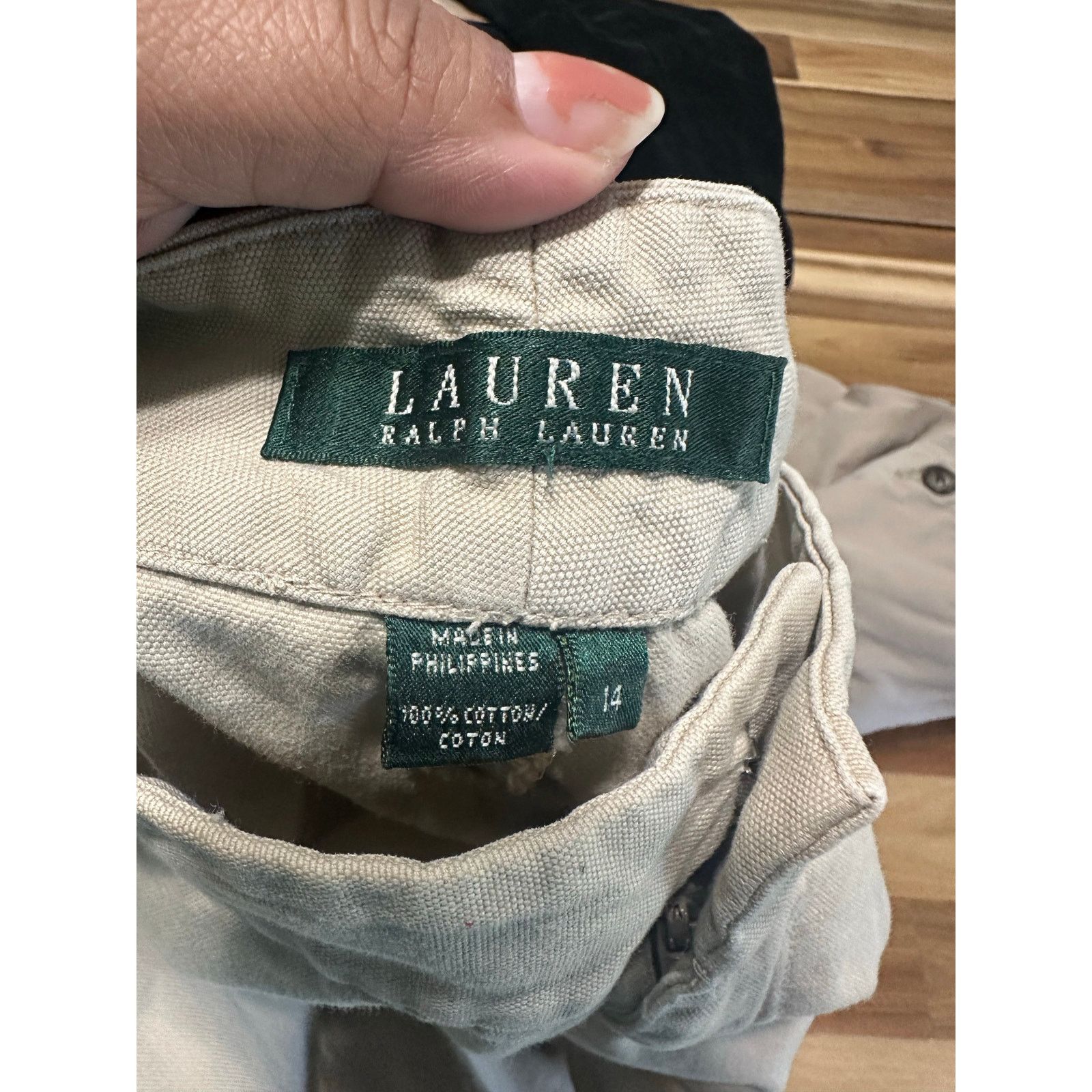 Lauren Ralph Lauren Lauren Ralph Lauren Khaki Shorts Size 36" / US 14 / IT 50 - 6 Thumbnail