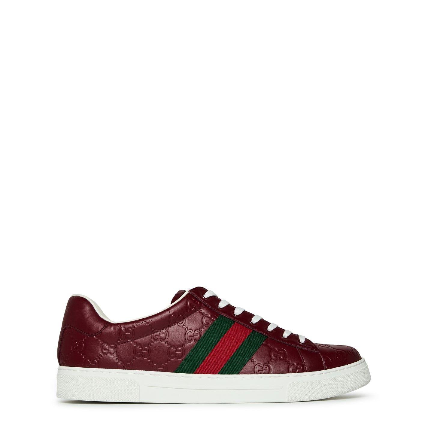 Gucci GUCCI Ace Sneakers With Web Detailing Size US 8 / EU 41 - 1 Thumbnail