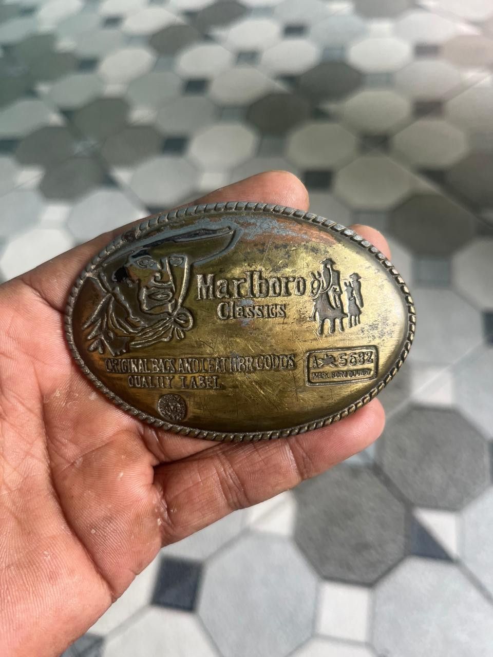 Marlboro Vintage Marlboro Cowboy Belt Buckle Size ONE SIZE - 6 Thumbnail