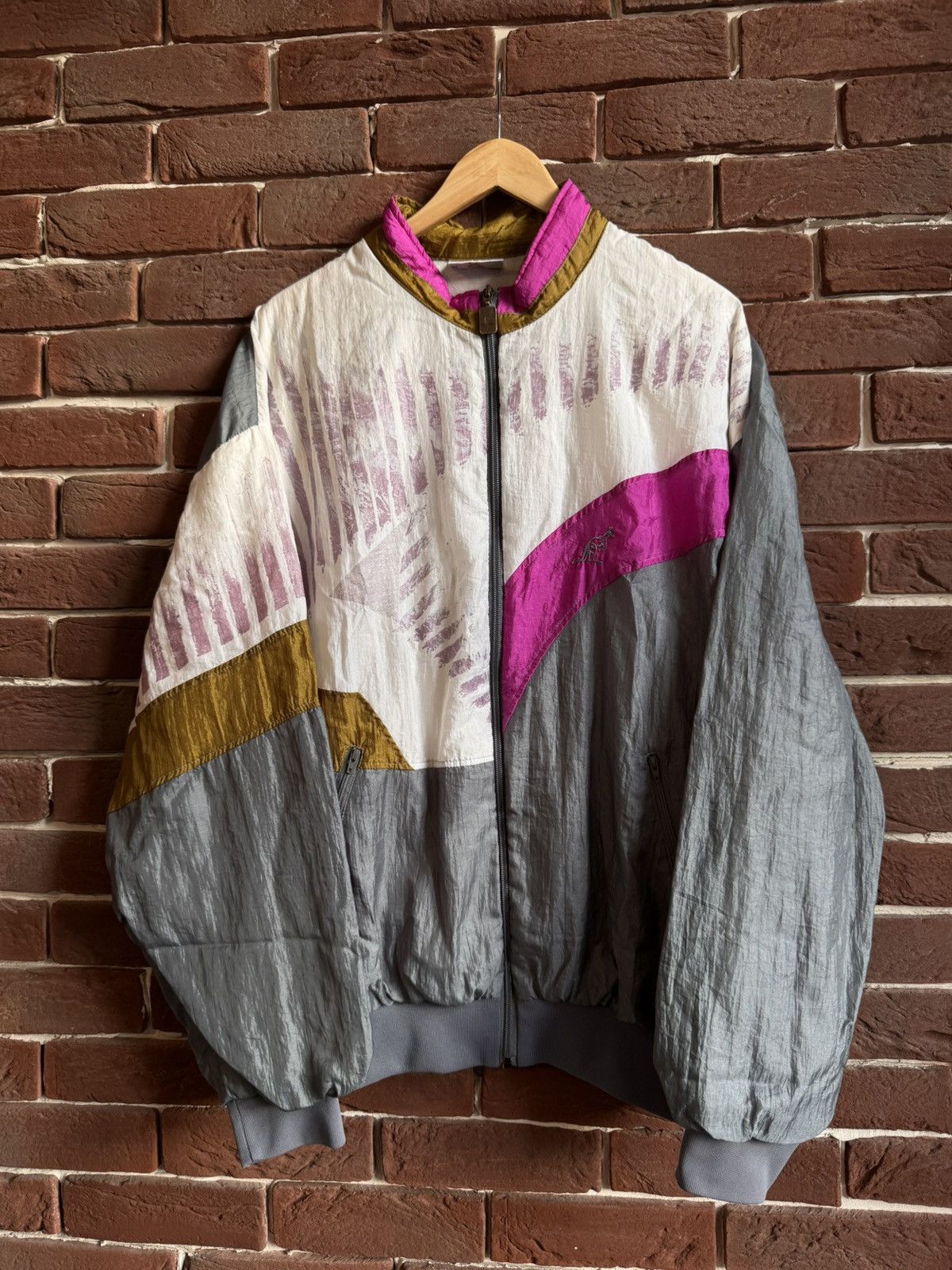 Vintage Vintage Australian 90s Tracksuit Jacket Grail Gabber Wear Size US XL / EU 56 / 4 - 1 Thumbnail