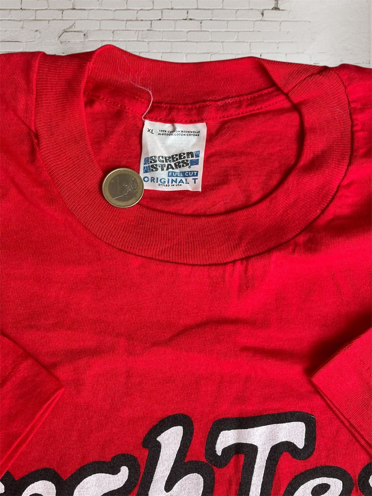 Vintage Vintage Crash Test Dummies Word Tour T-Shirt, mid 1990s Size US XL / EU 56 / 4 - 9 Thumbnail