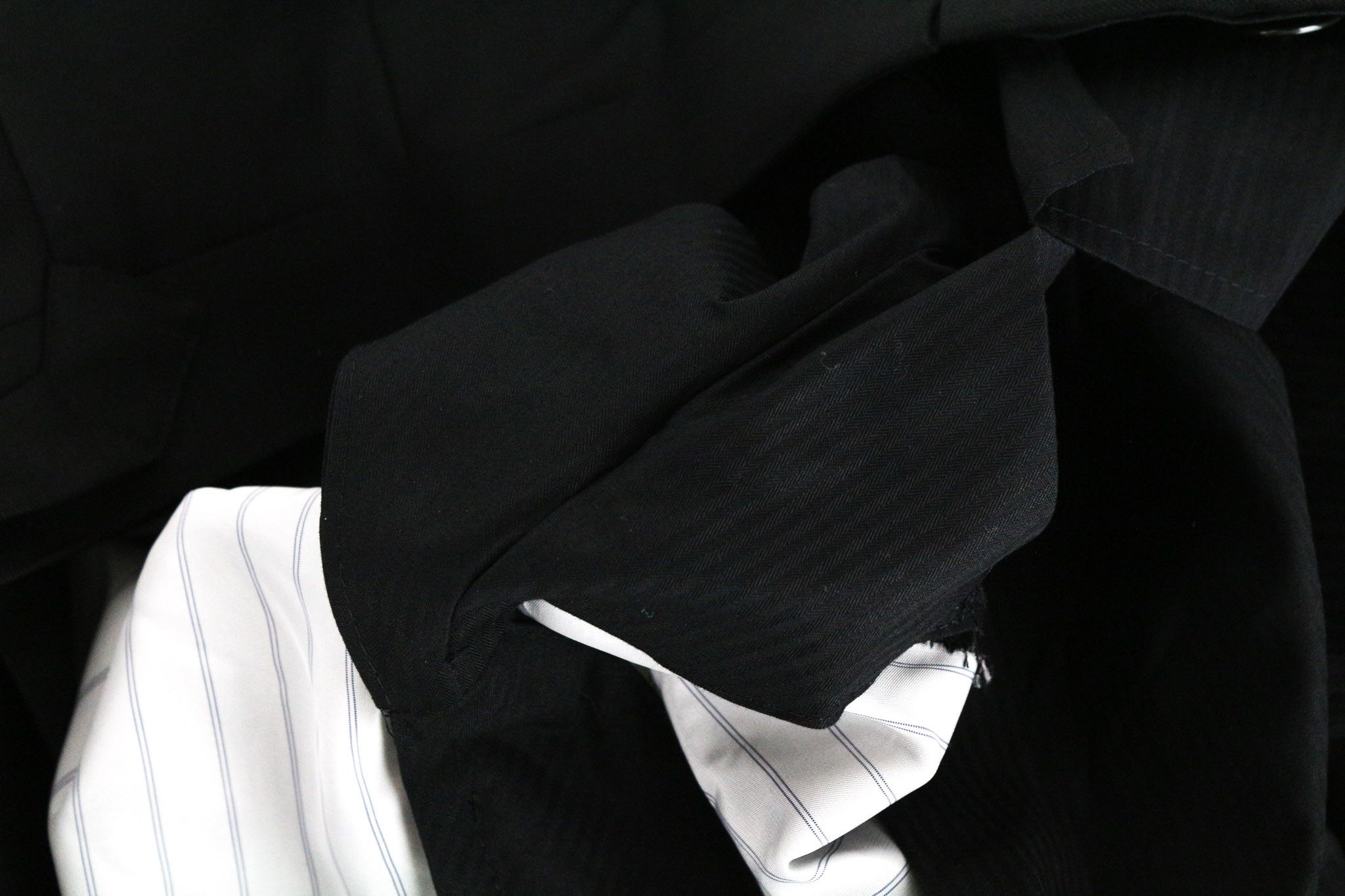 Suitsupply LAZIO TUXEDO UK46R Velvet Wool Slim Black 3 Piece 73307 Size 46R - 11 Thumbnail